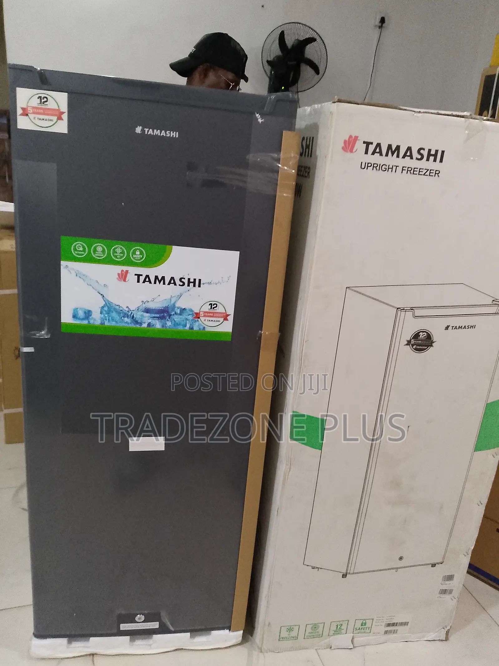 Tamashi Upright Freezer Nu0190w Modern Freezing Solution