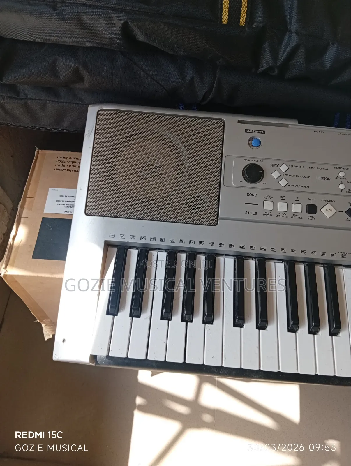 Yamaha Keyboard PRS E 323 Uk Use