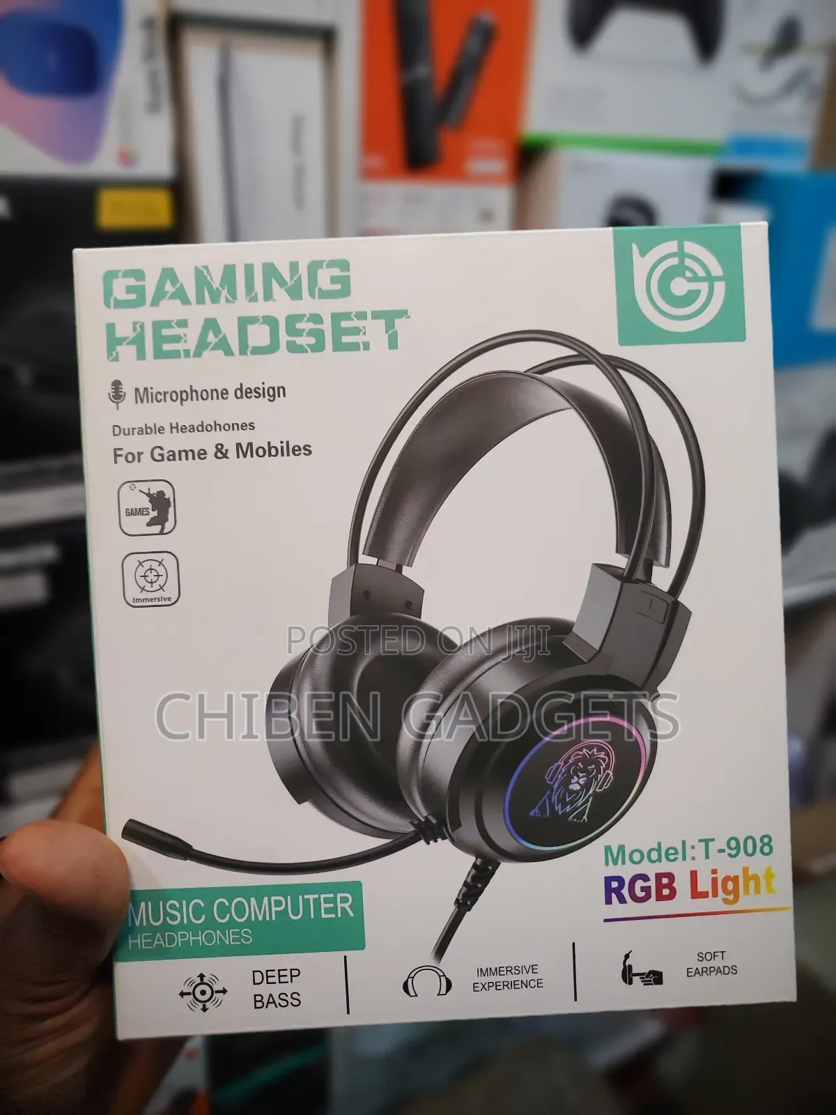 Wired Gaming Headset for Mobile and Systems