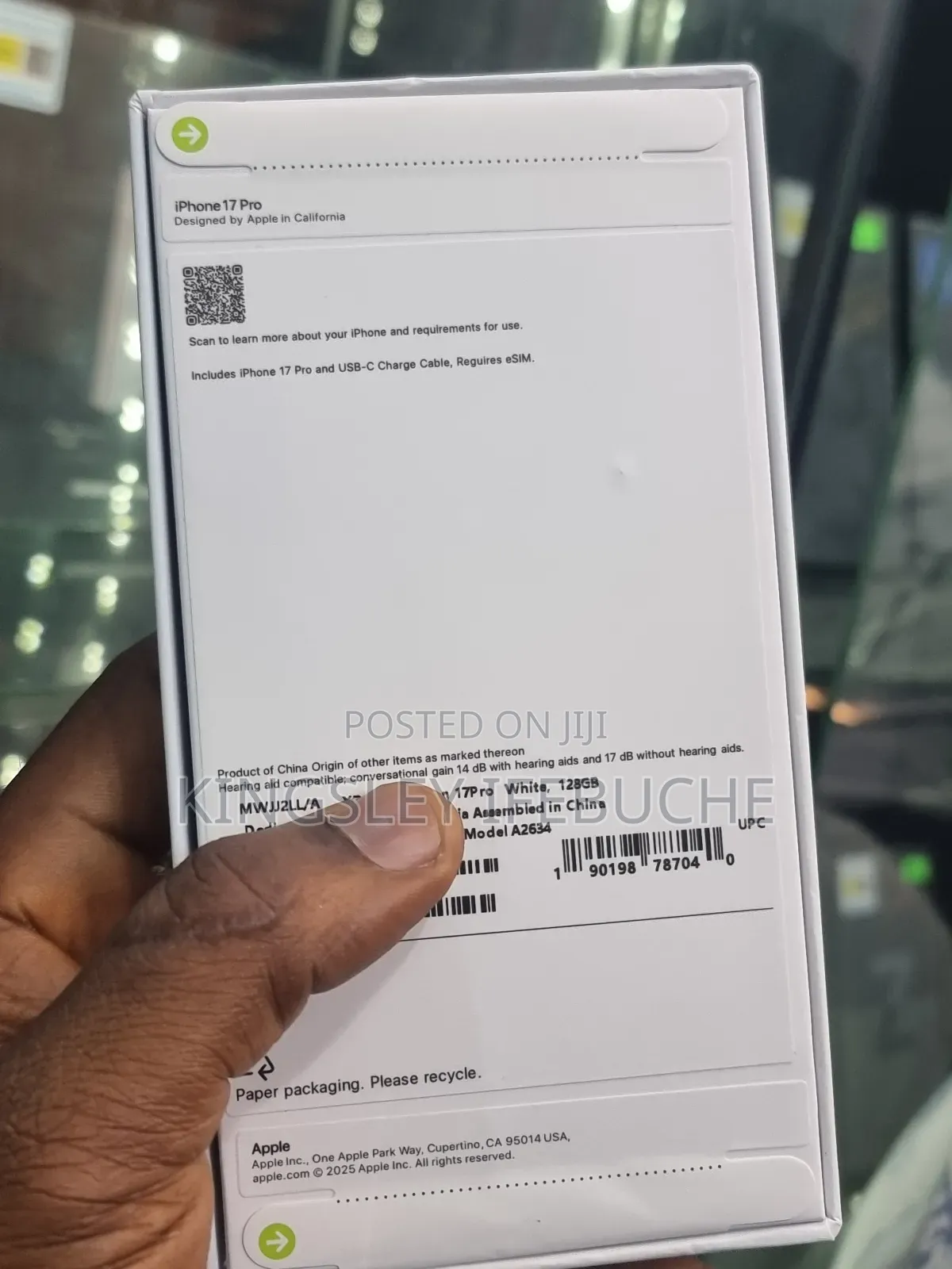 New Apple iPhone XR 128 GB White