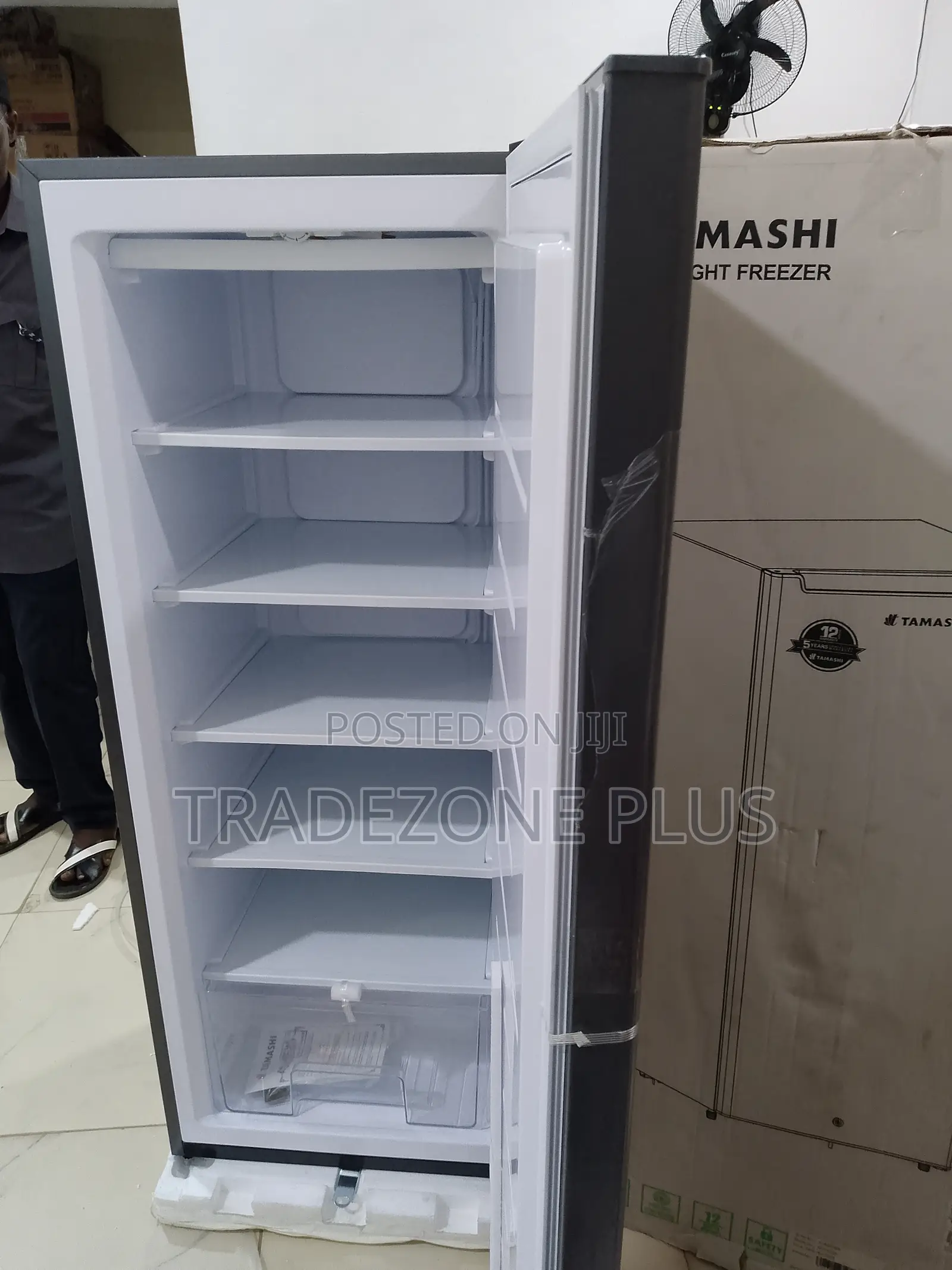 Tamashi Nu0190w Upright Freezer With Fast Freezing