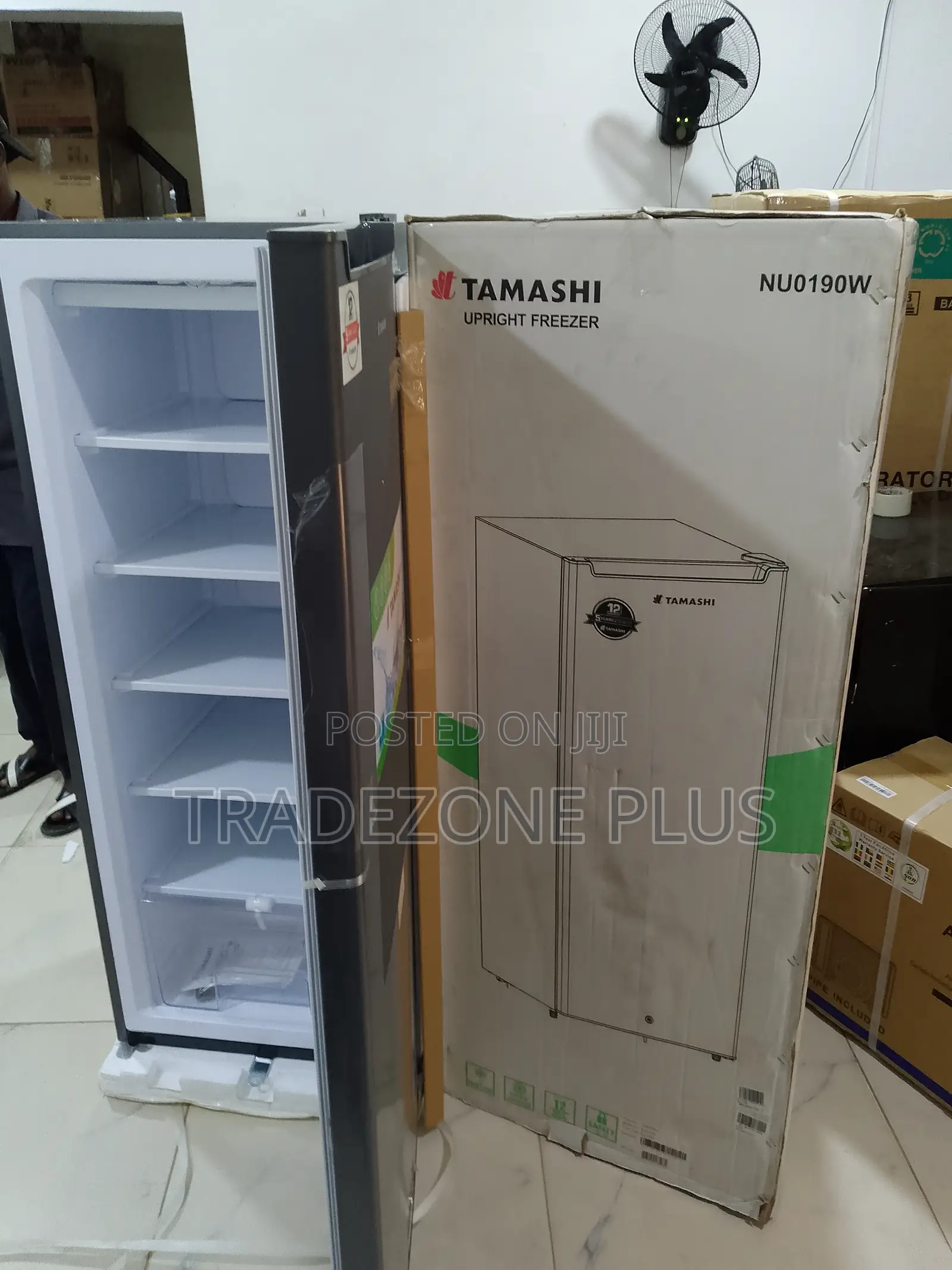 Tamashi Nu0190w Freezer With Adjustable Temperature
