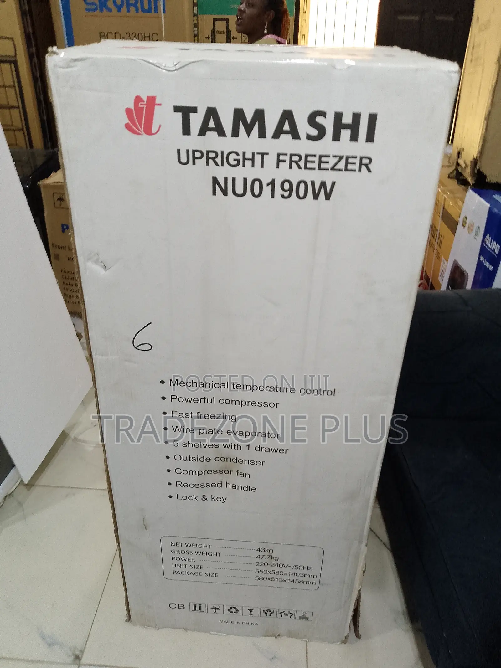 Perfect Home Freezer Tamashi Nu0190w