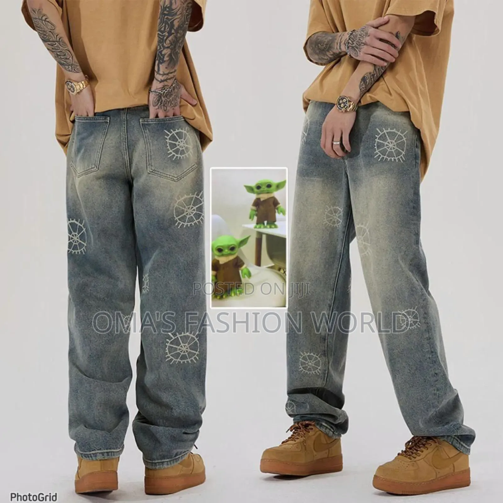 Top Quality, Clean Finishing, and Premium Standard. Quality Baggy Jean