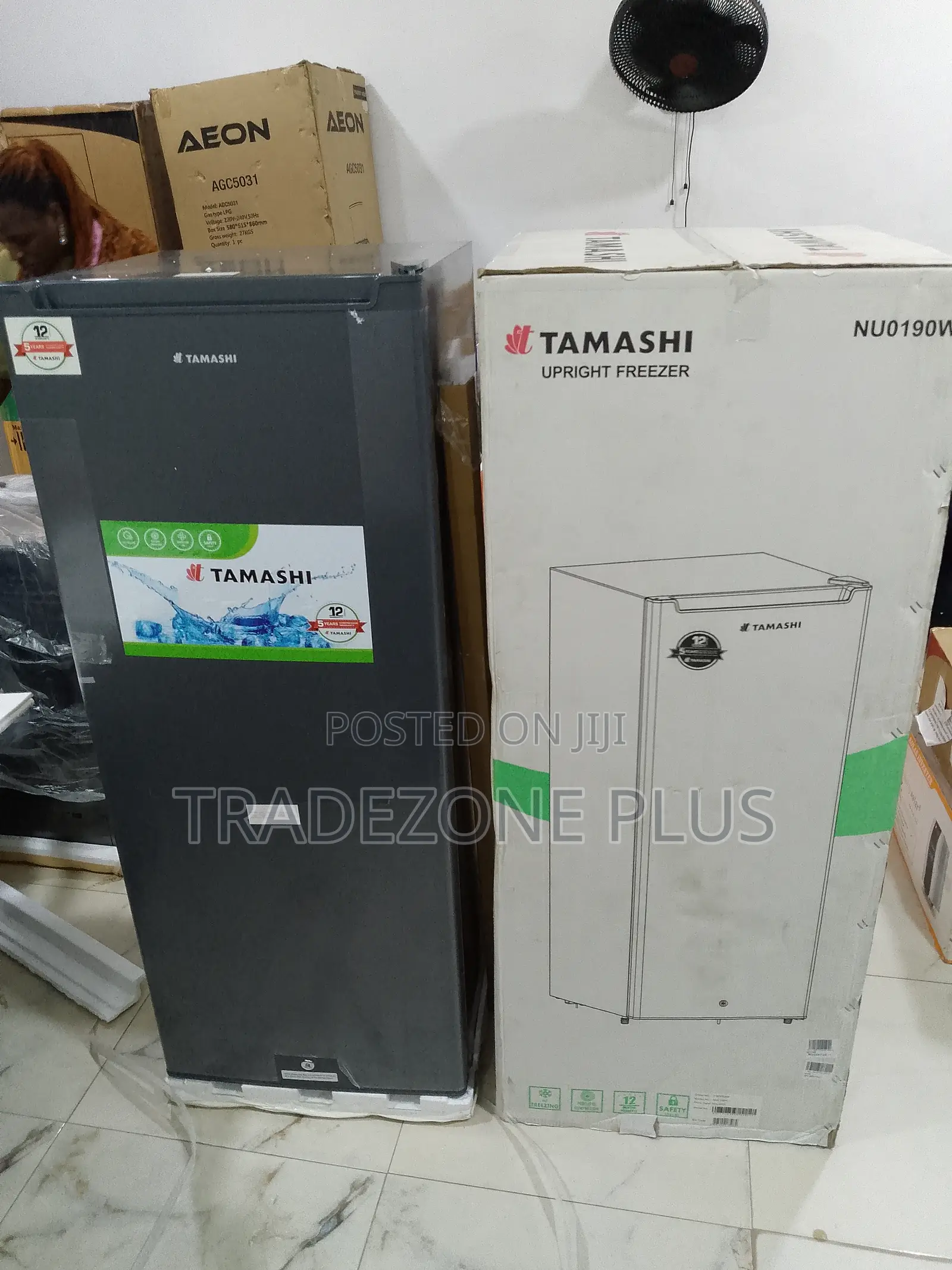 Tamashi Freezer Nu0190w for Business Use