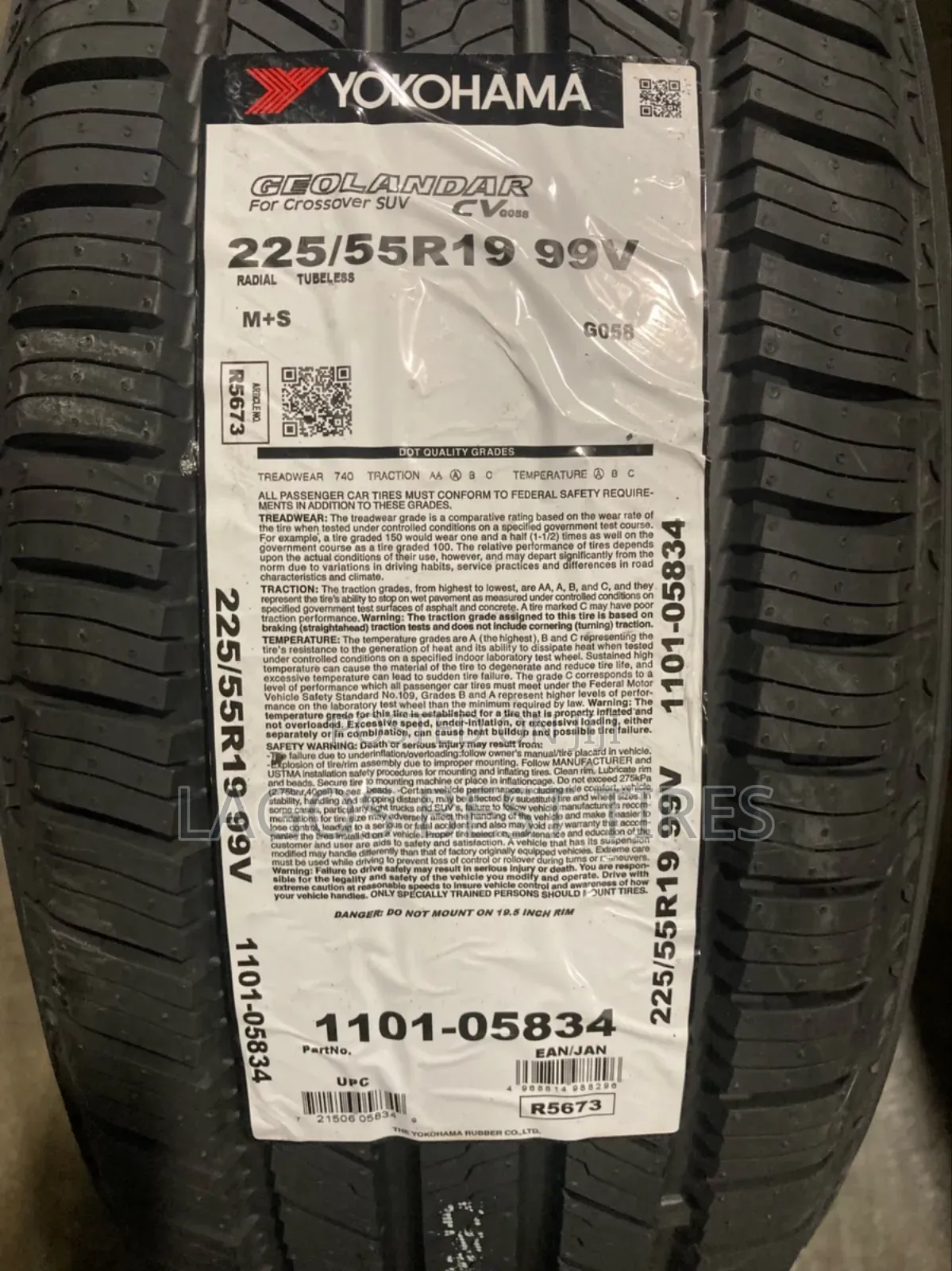 Yokohama Advan V107 – 225/55r19 99v (The Japanese Masterpiece)