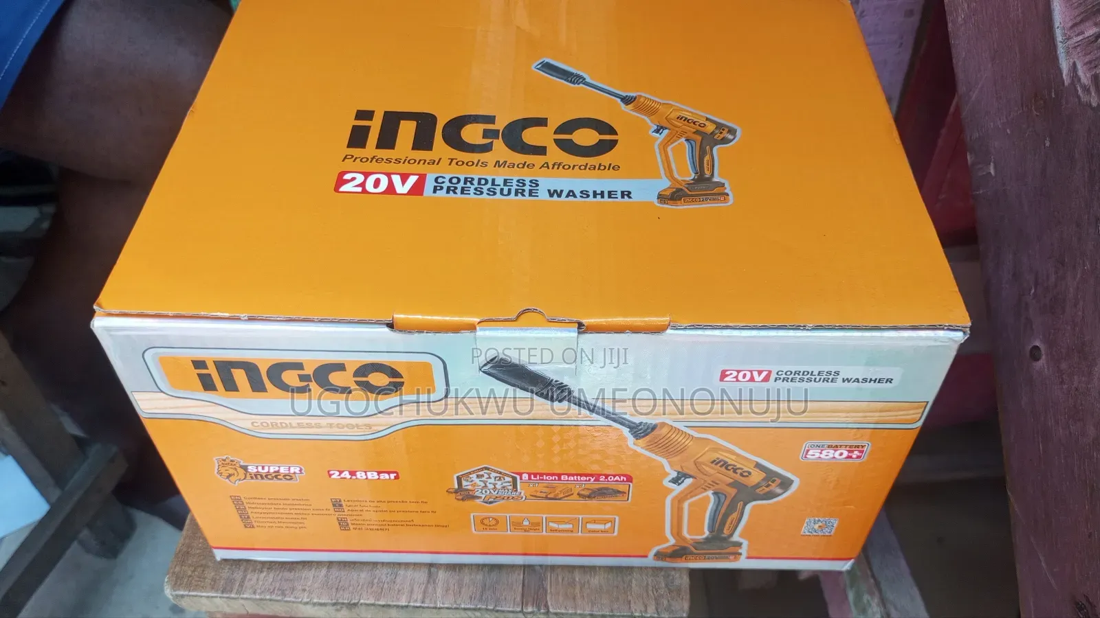 Ingco Battery Pressure Washer