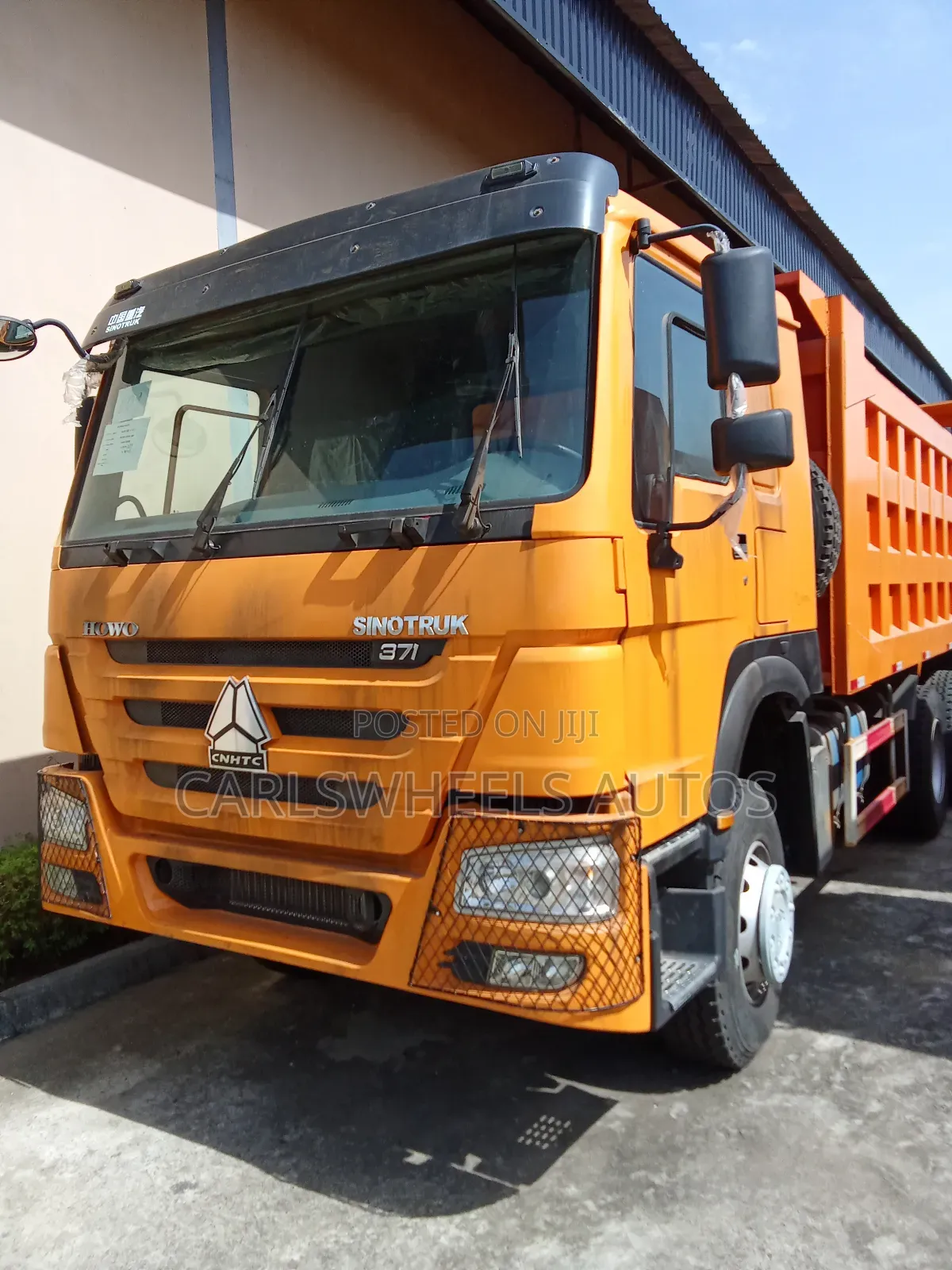 10tyres Howo 371 30tons Foreign Used Refurbished Tipper Dump Truck.