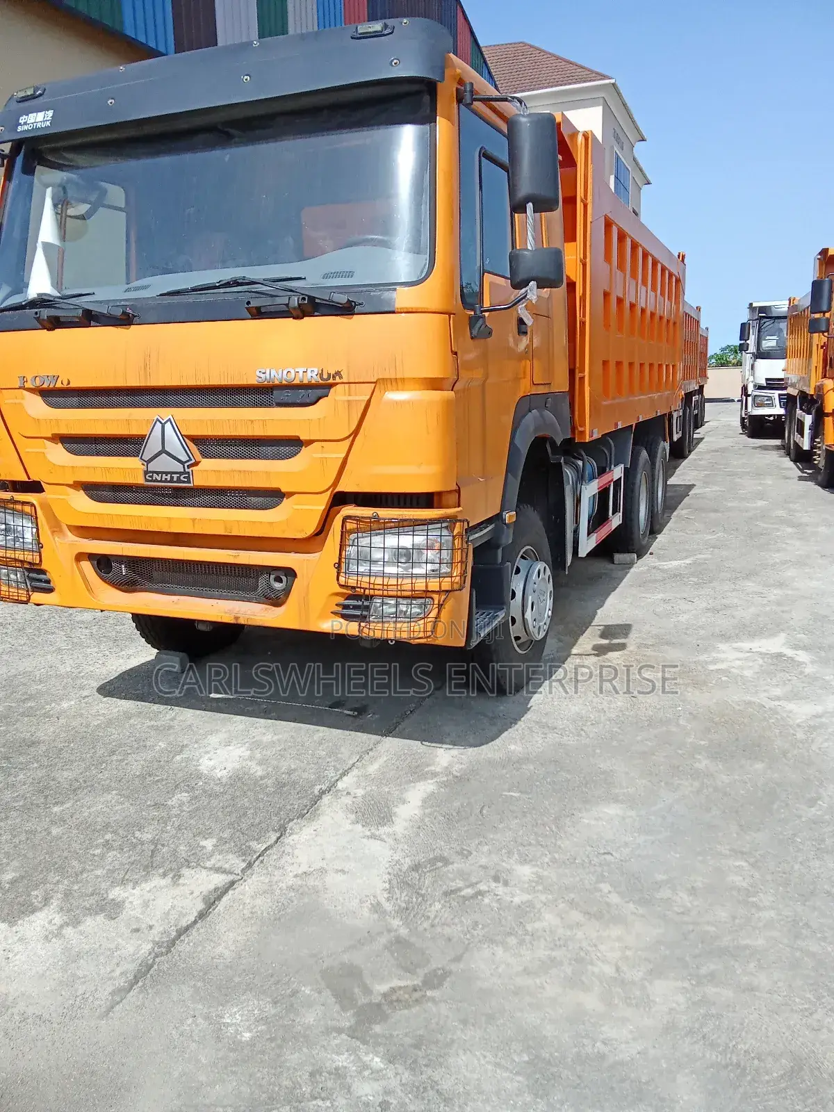 10tyres Howo 371 30tons Foreign Used Refurbished Tipper Dump Truck.