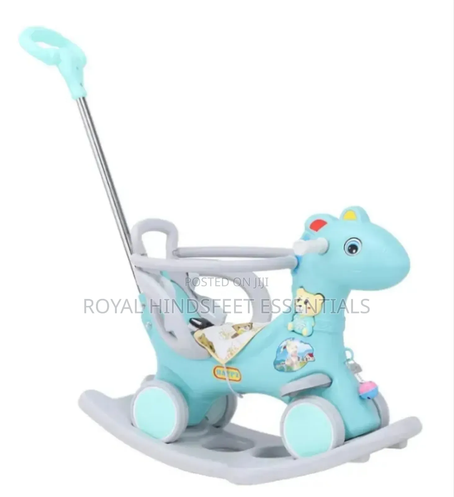 Multi-Function Children Trojan Rocking Horse