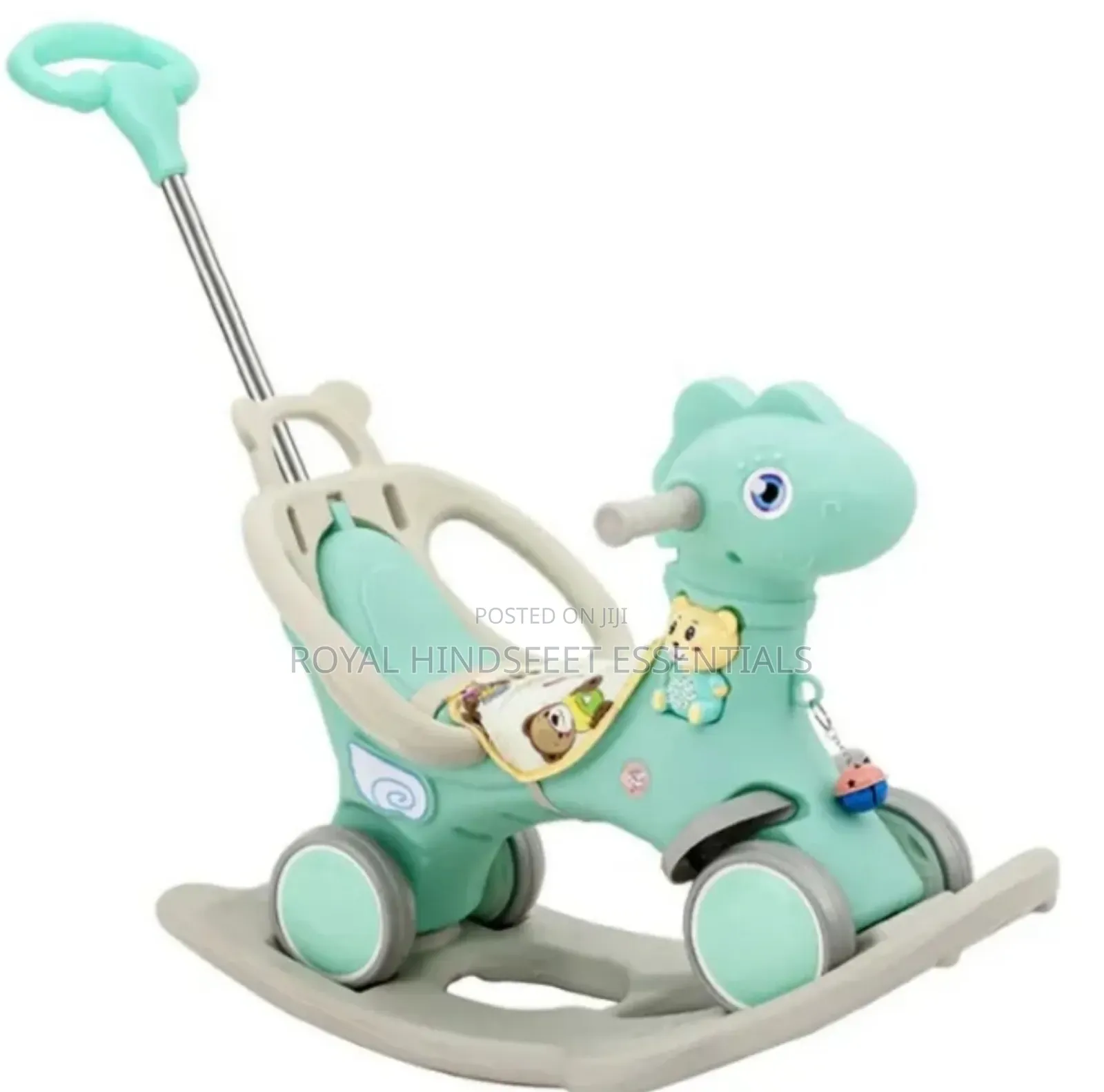 Multi-Function Children Trojan Rocking Horse