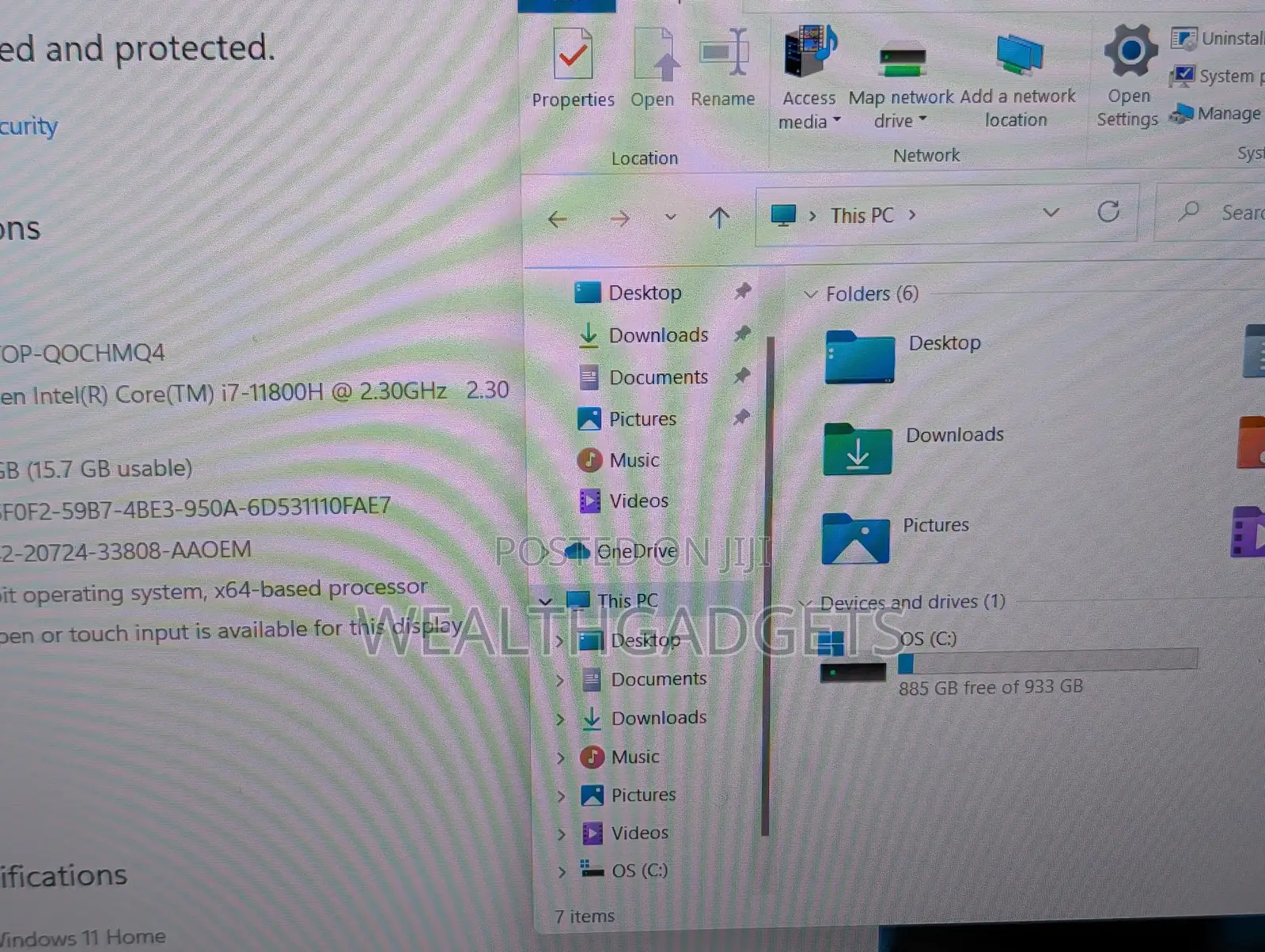 Laptop Dell G15 5511 16GB Intel Core i7 SSD 1T