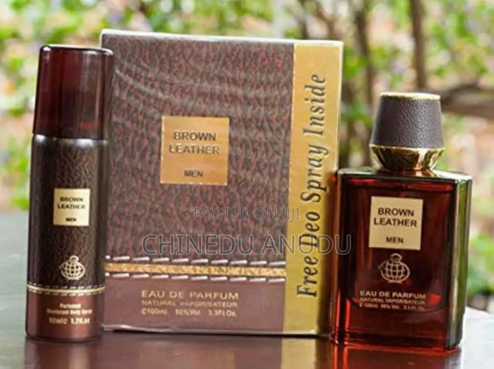 Brown Leather Perfume