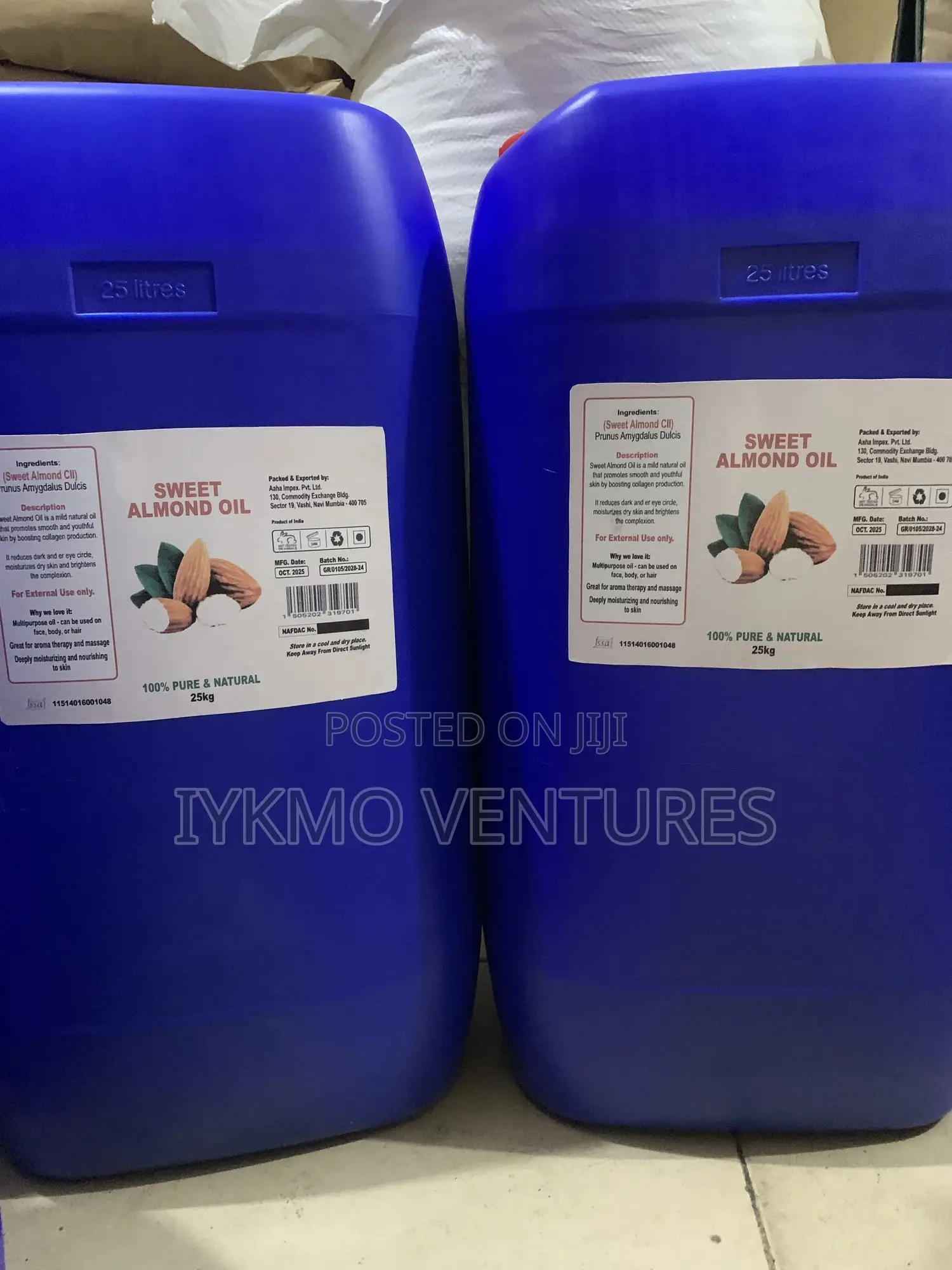 Sweet Almond Oil_ 1liter