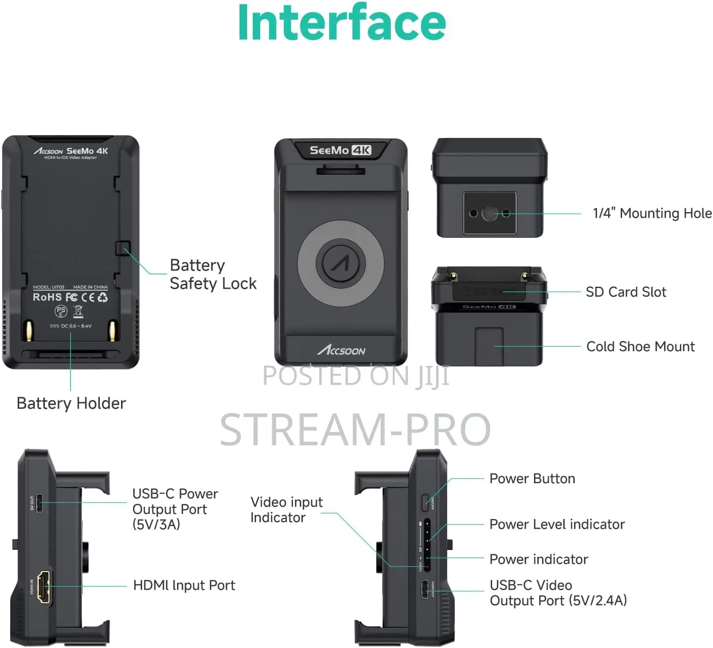 Accsoon Seemo Hdmi Adapter Video Transmission System