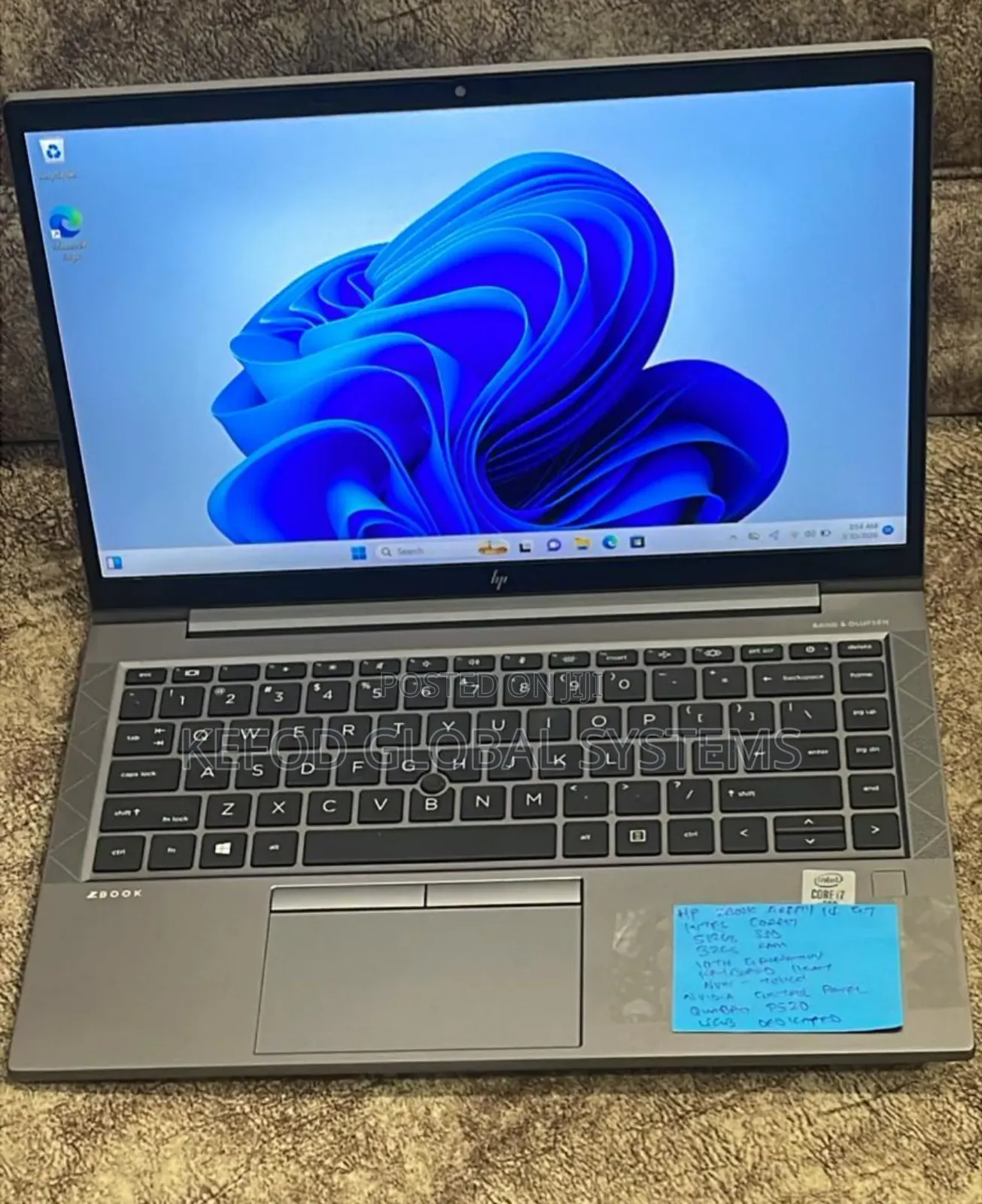 Laptop HP ZBook Firefly 14 G7 32GB Intel Core i7 SSD 512GB