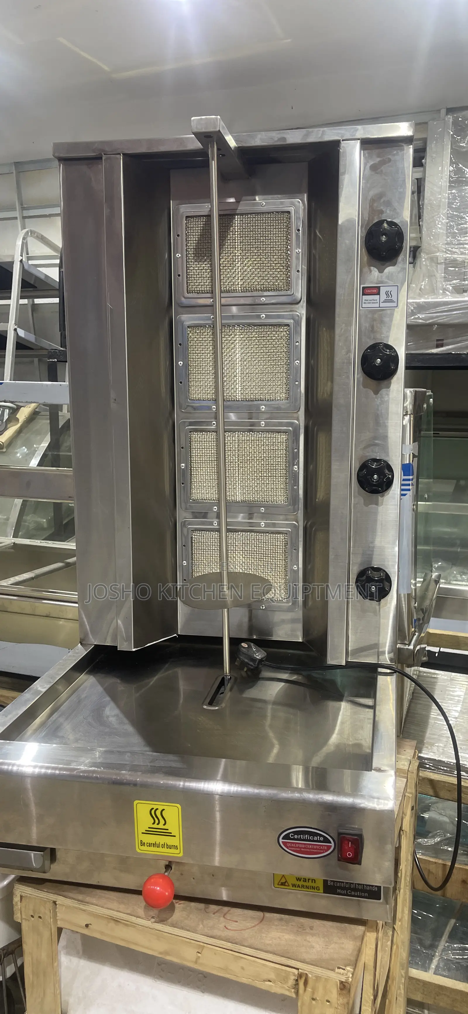 4 Burner Shawarma Grill