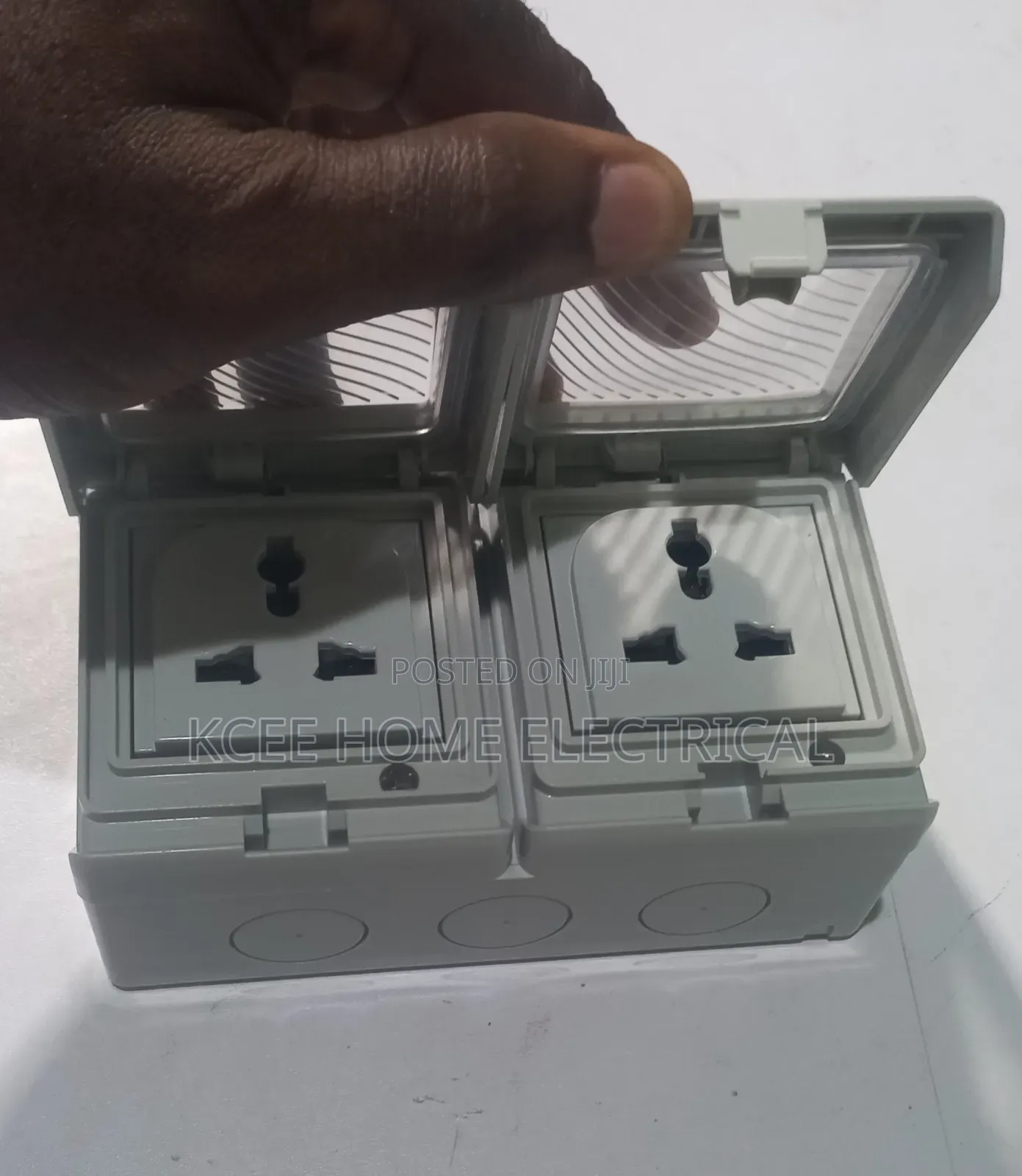 Kripal 13a Double Weatherproof Socket – Outdoor Waterproof