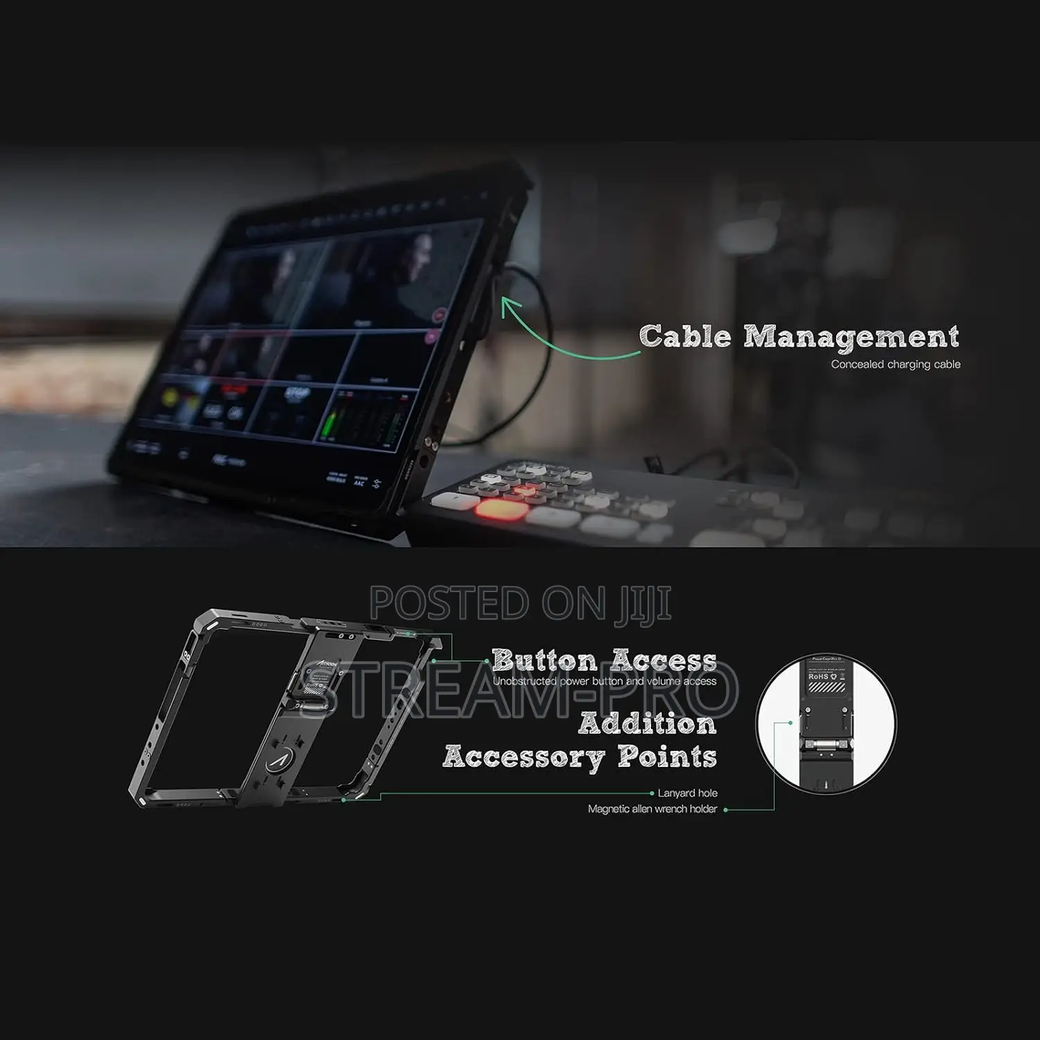 Accsoon Power Cage Ii Compatible With iPad