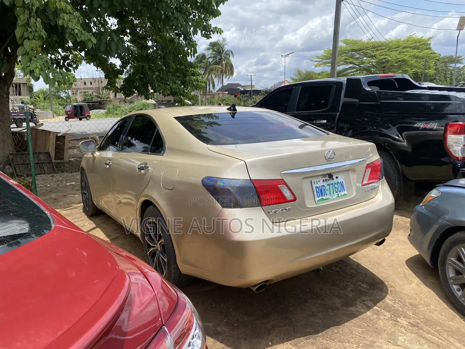 Lexus ES 350 2007 Gold