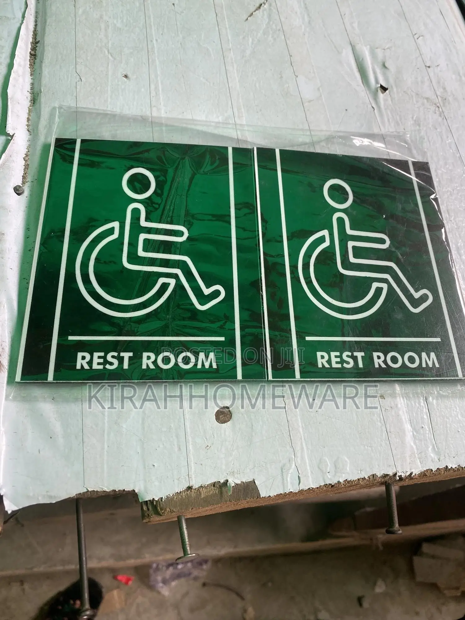 Board Male And Female Toilet Sign