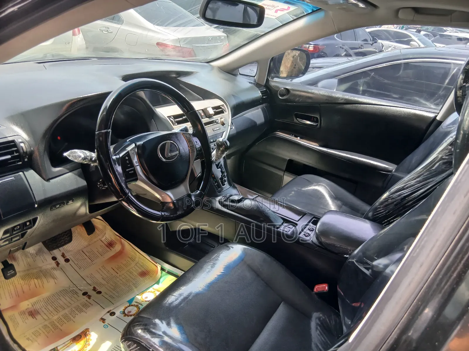 Lexus RX 350 AWD 2012 Black