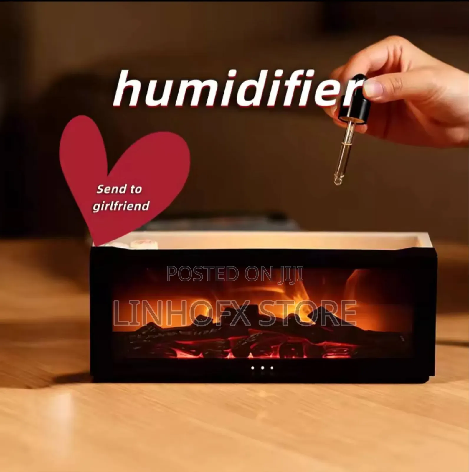 Fireplace Imitation Flame Humidifier