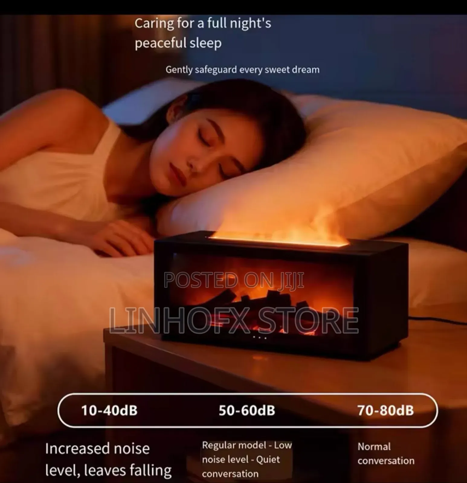 Fireplace Imitation Flame Humidifier