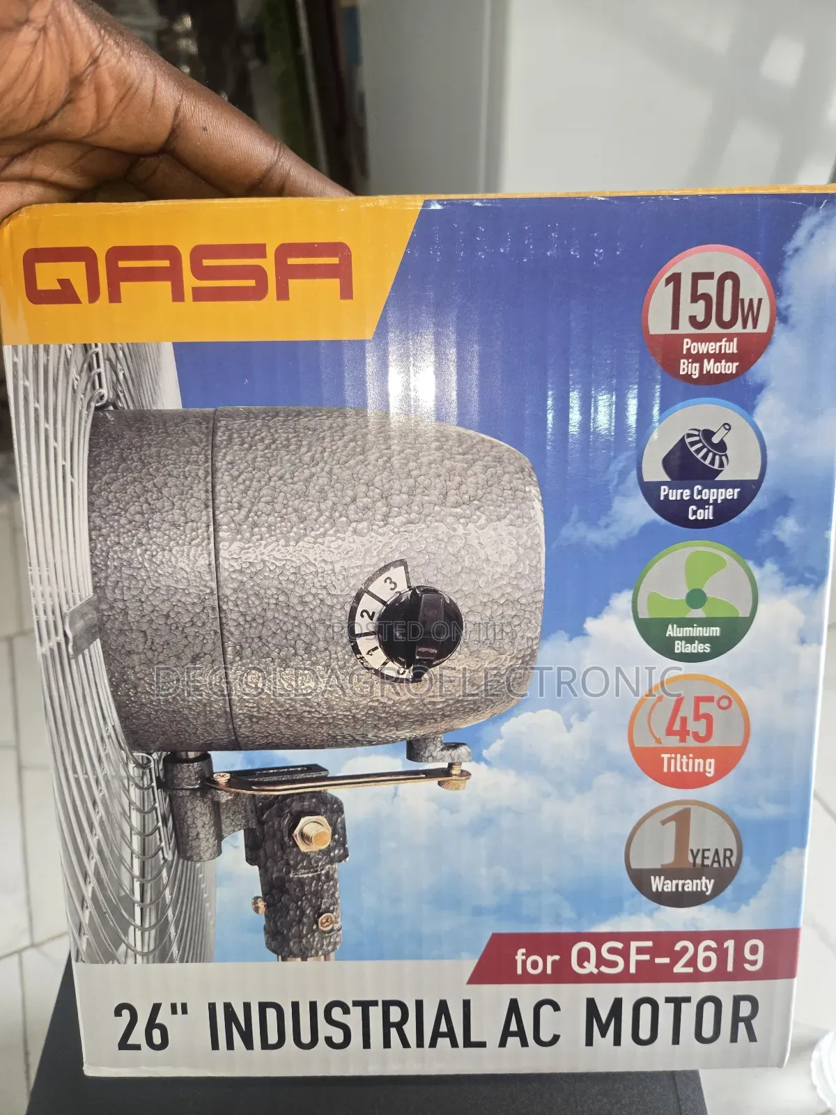 Qasa 26" Industrial Fan