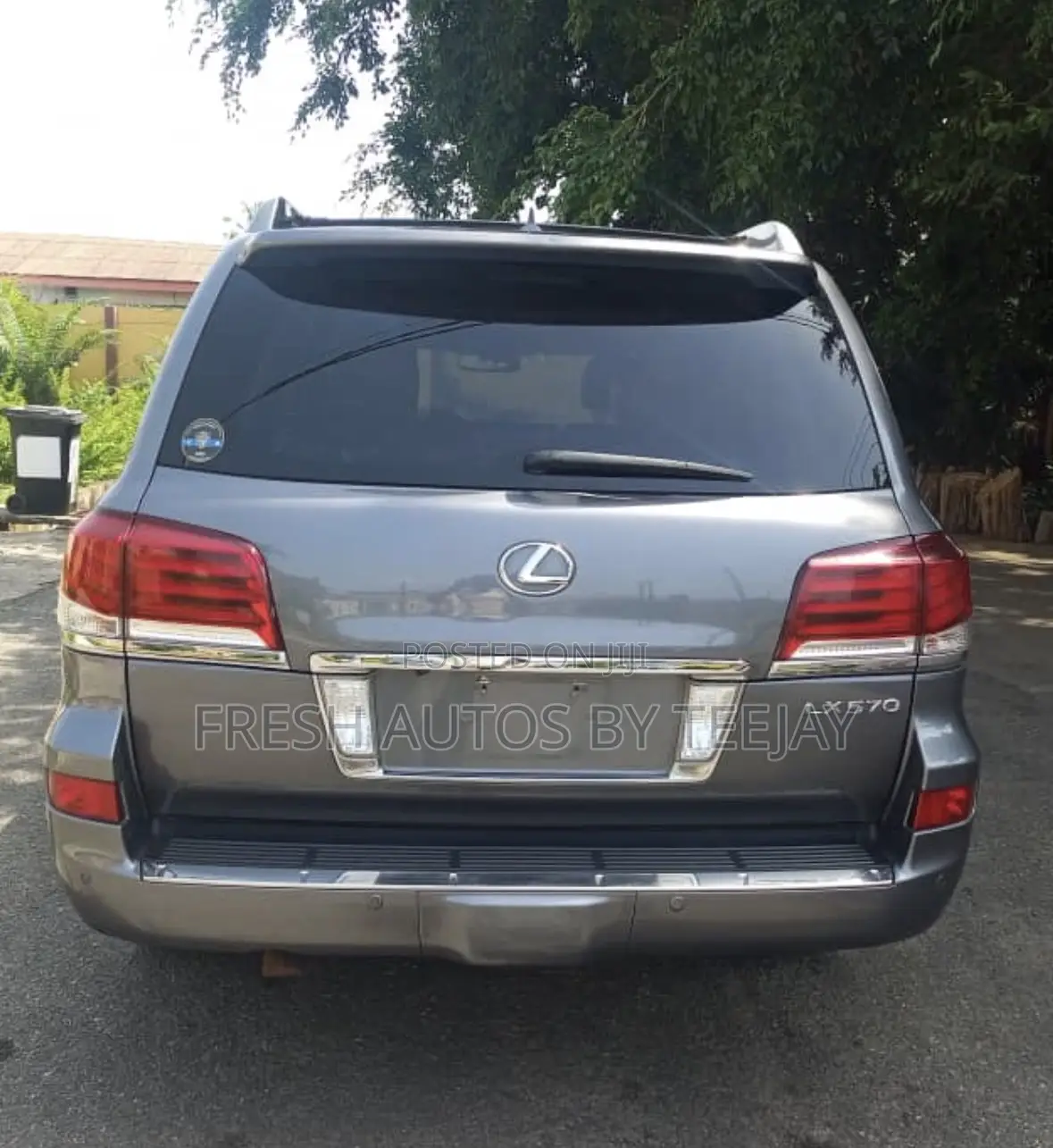 Lexus LX 570 (5 seats) AWD 2015 Gray