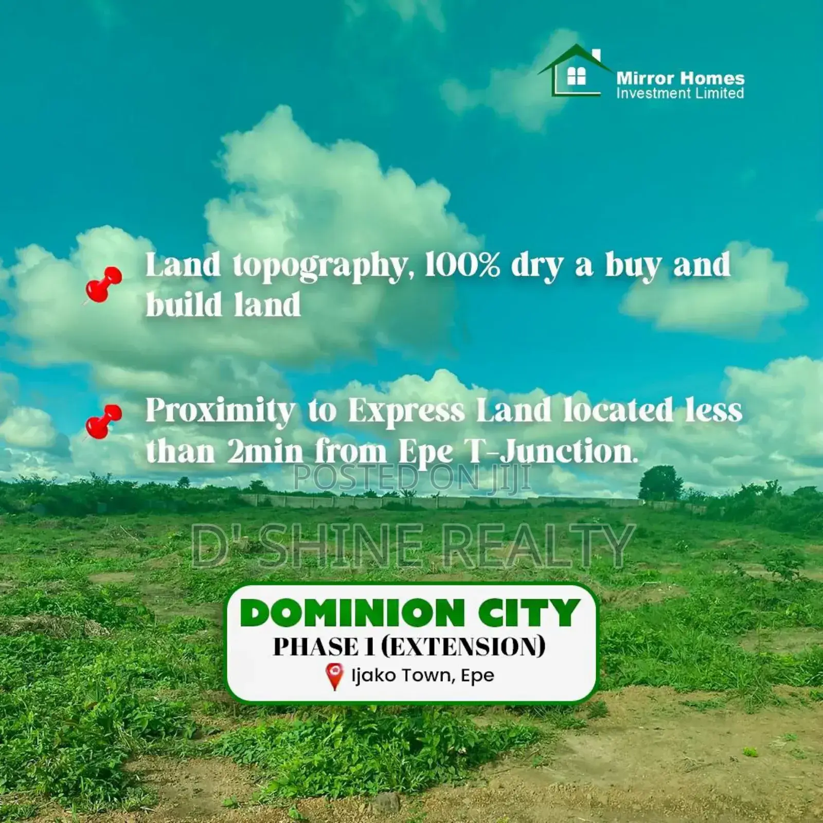 Secure Land in Epe Opposite Isimi Lagos | Near Alaro City !