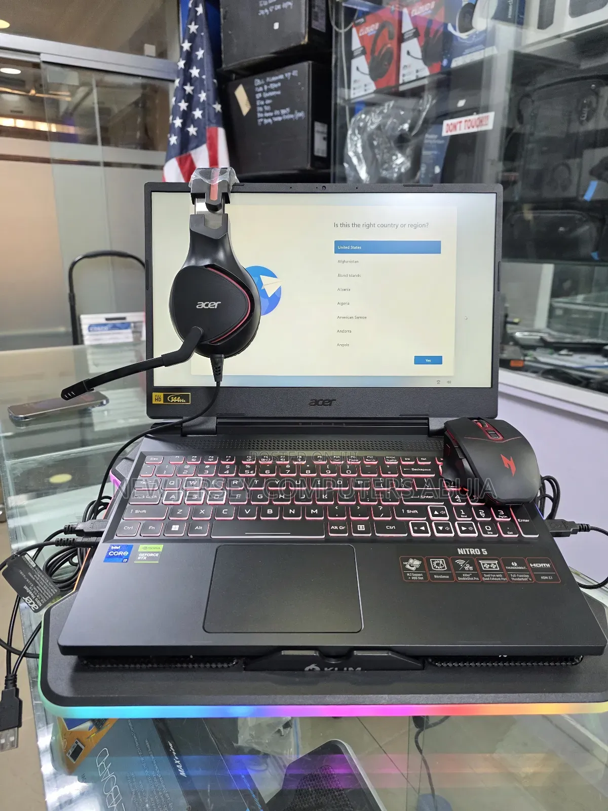 Laptop Acer Nitro 5 16GB Intel Core i7 SSD 512GB