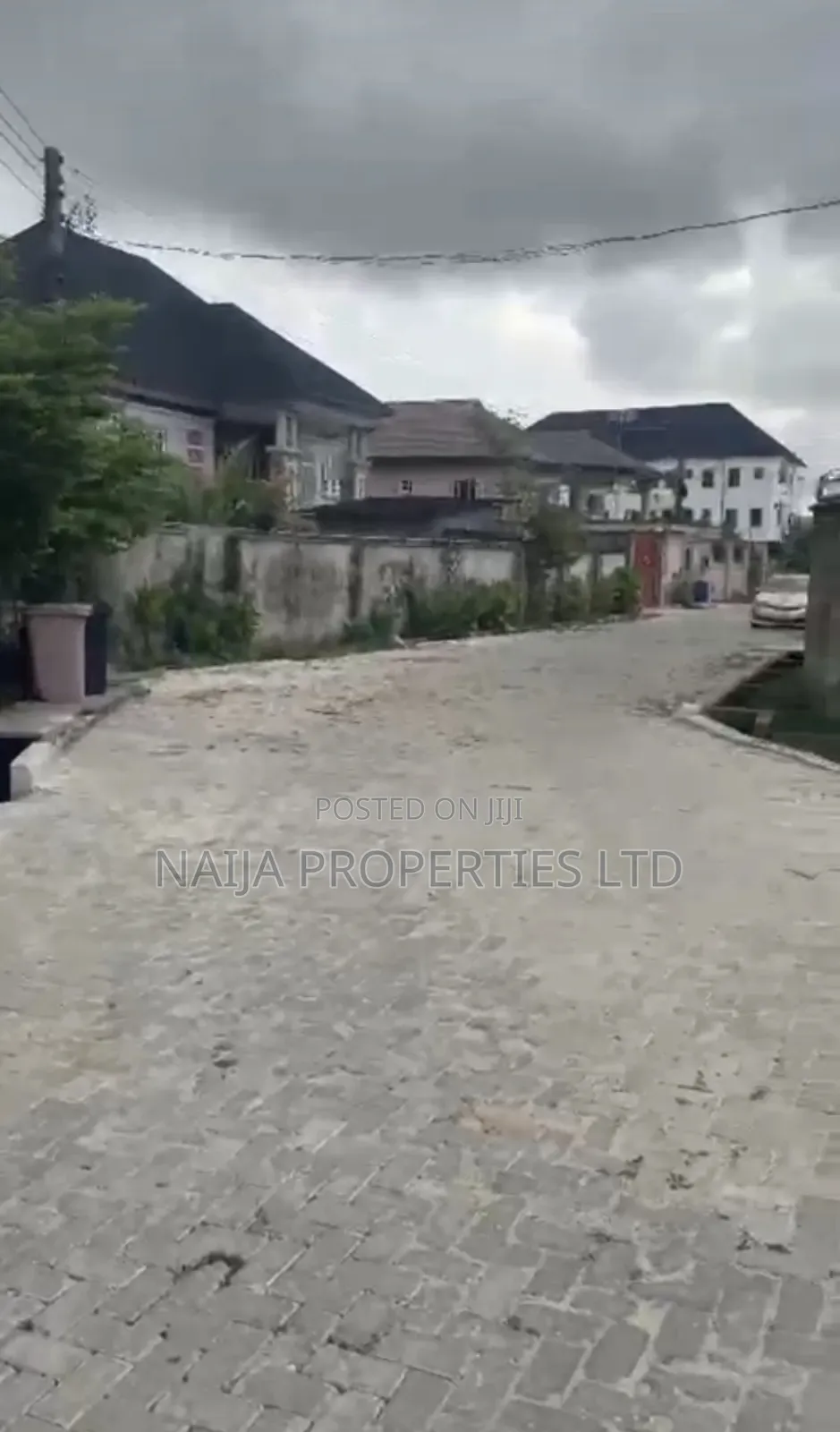 Full Plot of Land in a Secured Estate at Sangotedo for Sale
