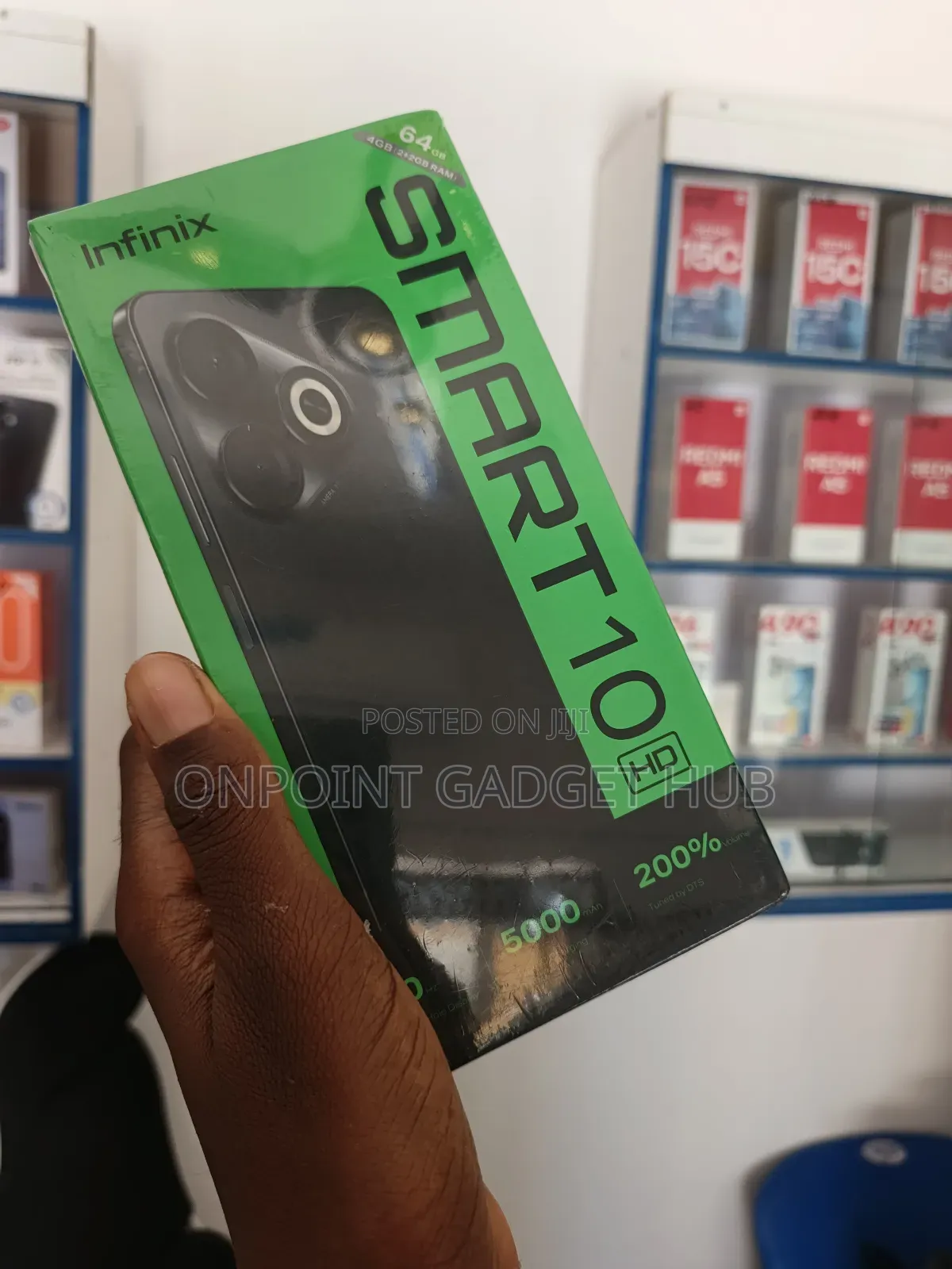 New Infinix Smart 10 HD 64 GB Black