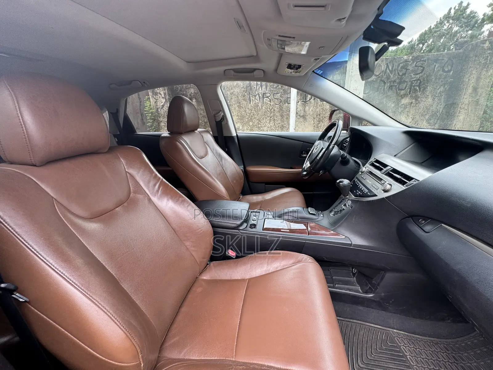 Lexus RX 2015 Burgundy