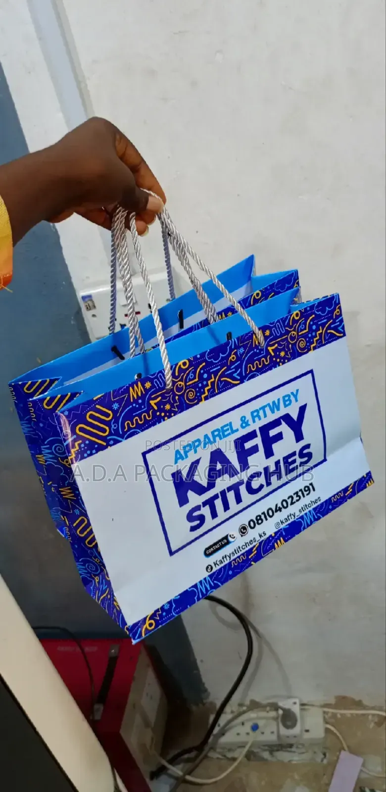 A3 Branded Paper Bag