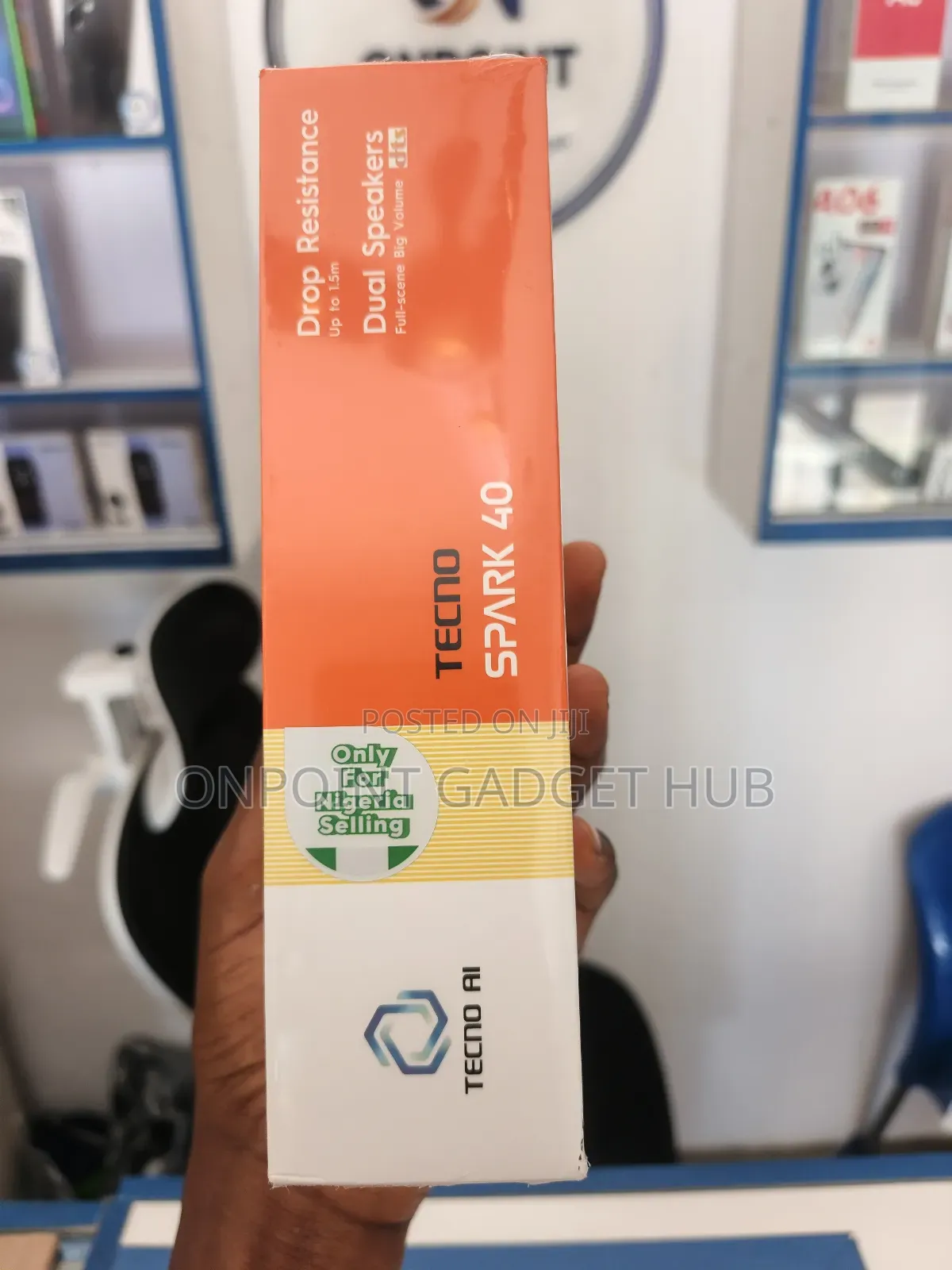 New Tecno Spark 40 128 GB Silver