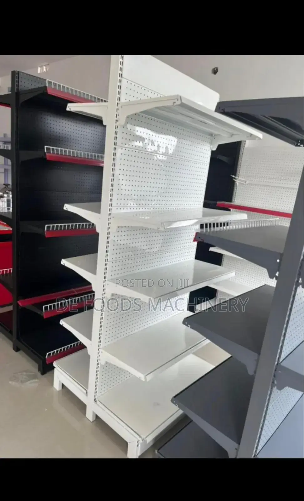 Double Supermarket Shelves