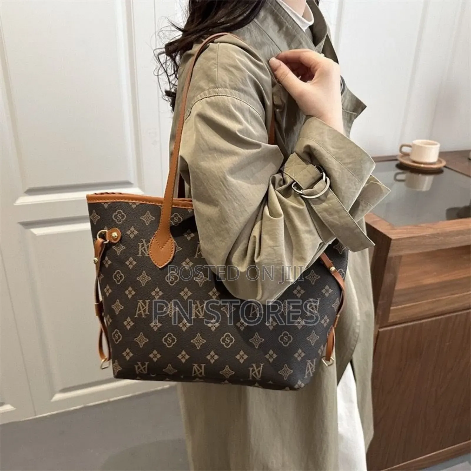 Two-Piece Large Capacity Shoulder Bag Tote Bag