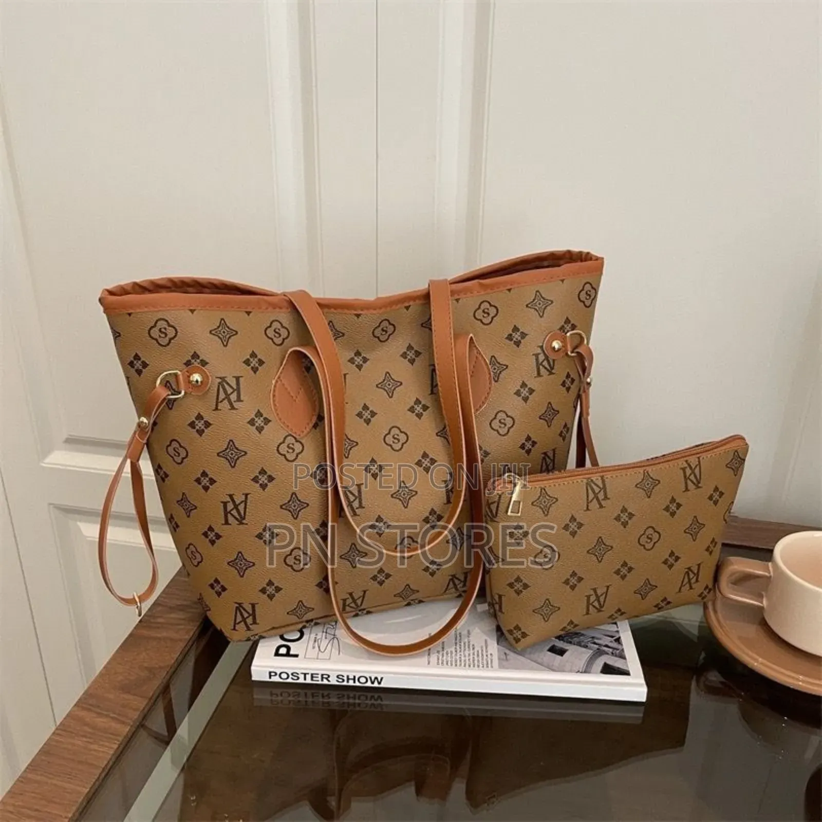 Two-Piece Large Capacity Shoulder Bag Tote Bag