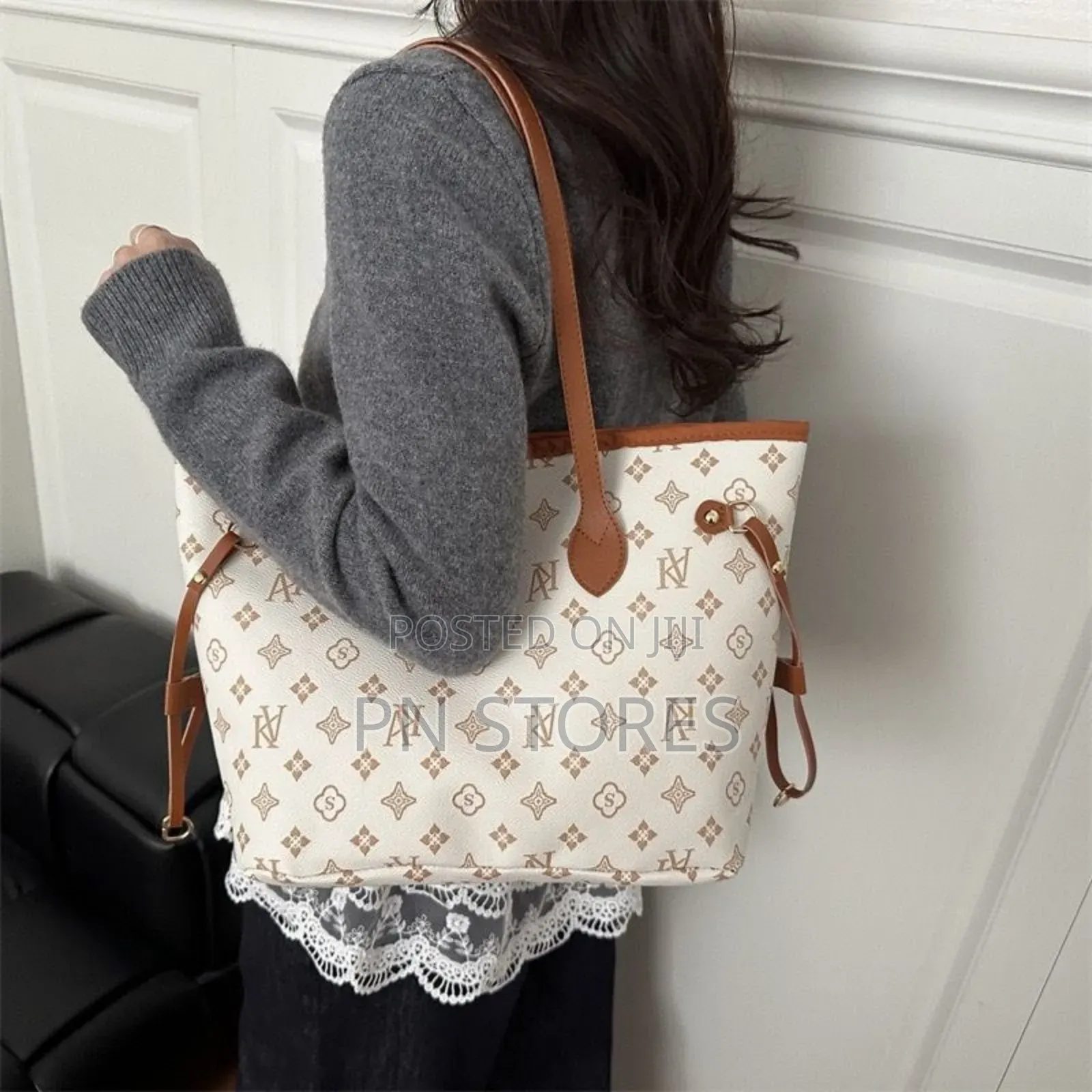 Two-Piece Large Capacity Shoulder Bag Tote Bag