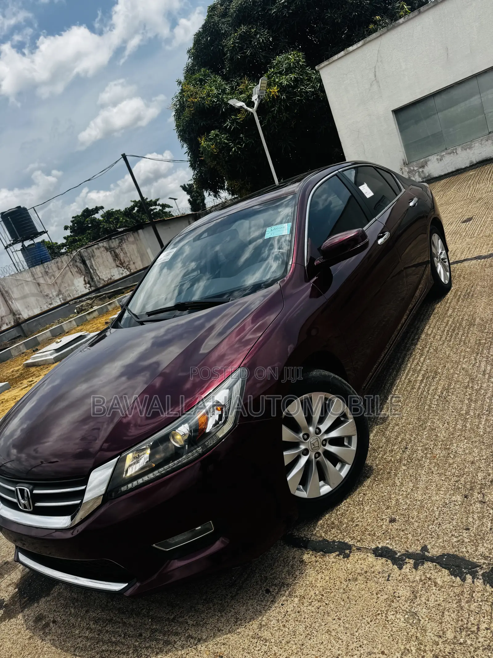 Honda Accord LX 4dr Sedan FWD (2.4L 4cyl 2A) 2013 Red