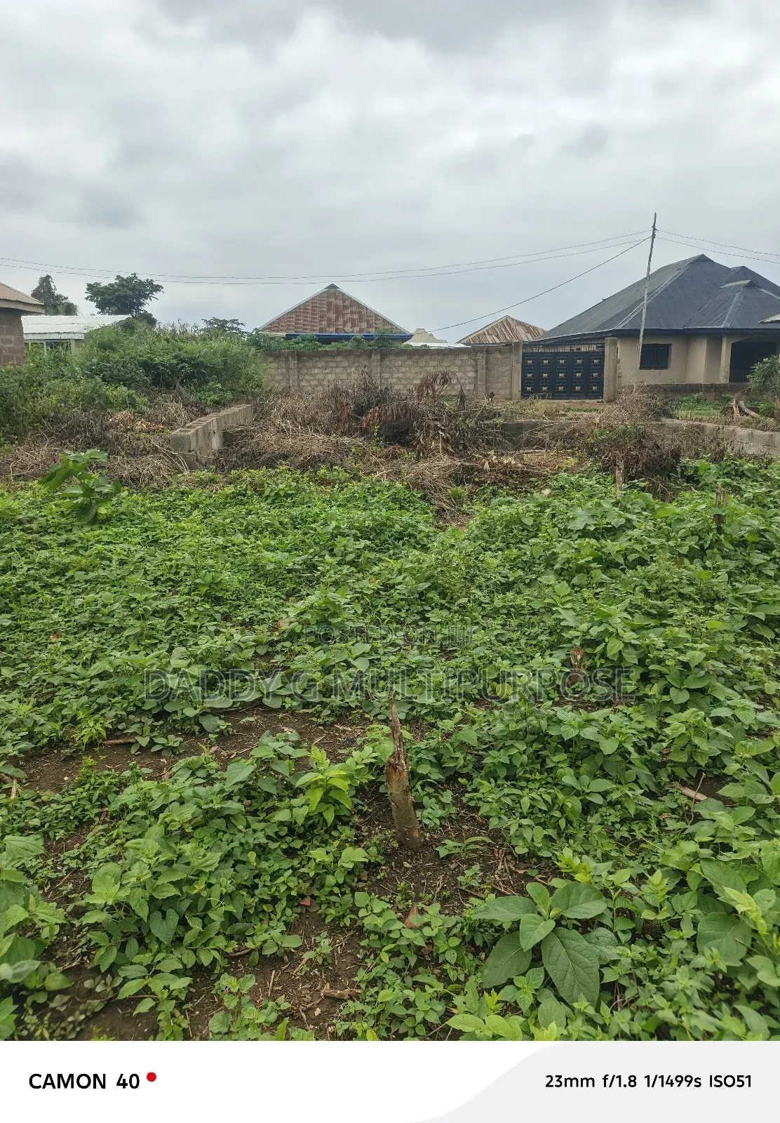 Half a Plot of Land for Sale at Olokuta Community