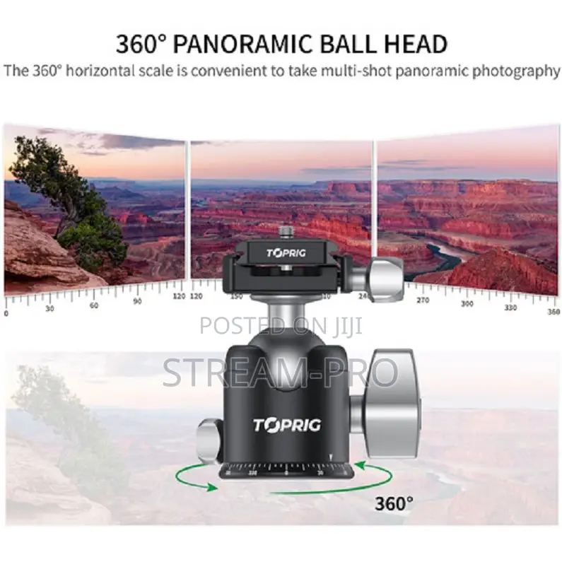Accsoon Toprig Ball Head