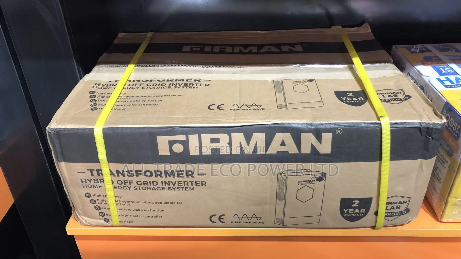 3kva Firman Solar Inverter - Transformer Based 24-48 Volt