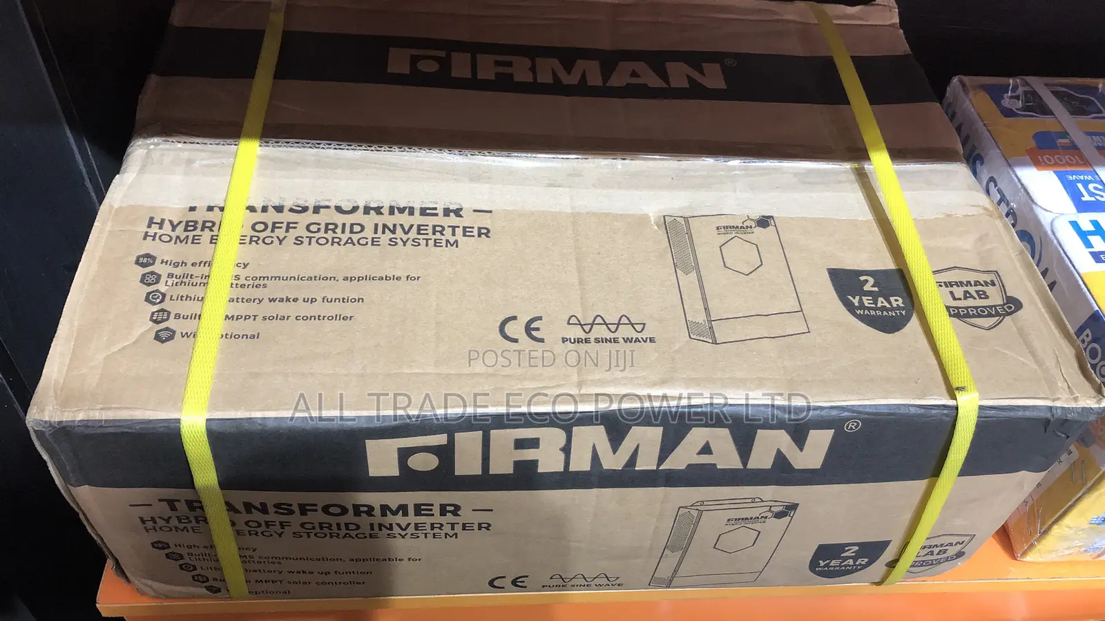 3kva Firman Solar Inverter - Transformer Based 24-48 Volt