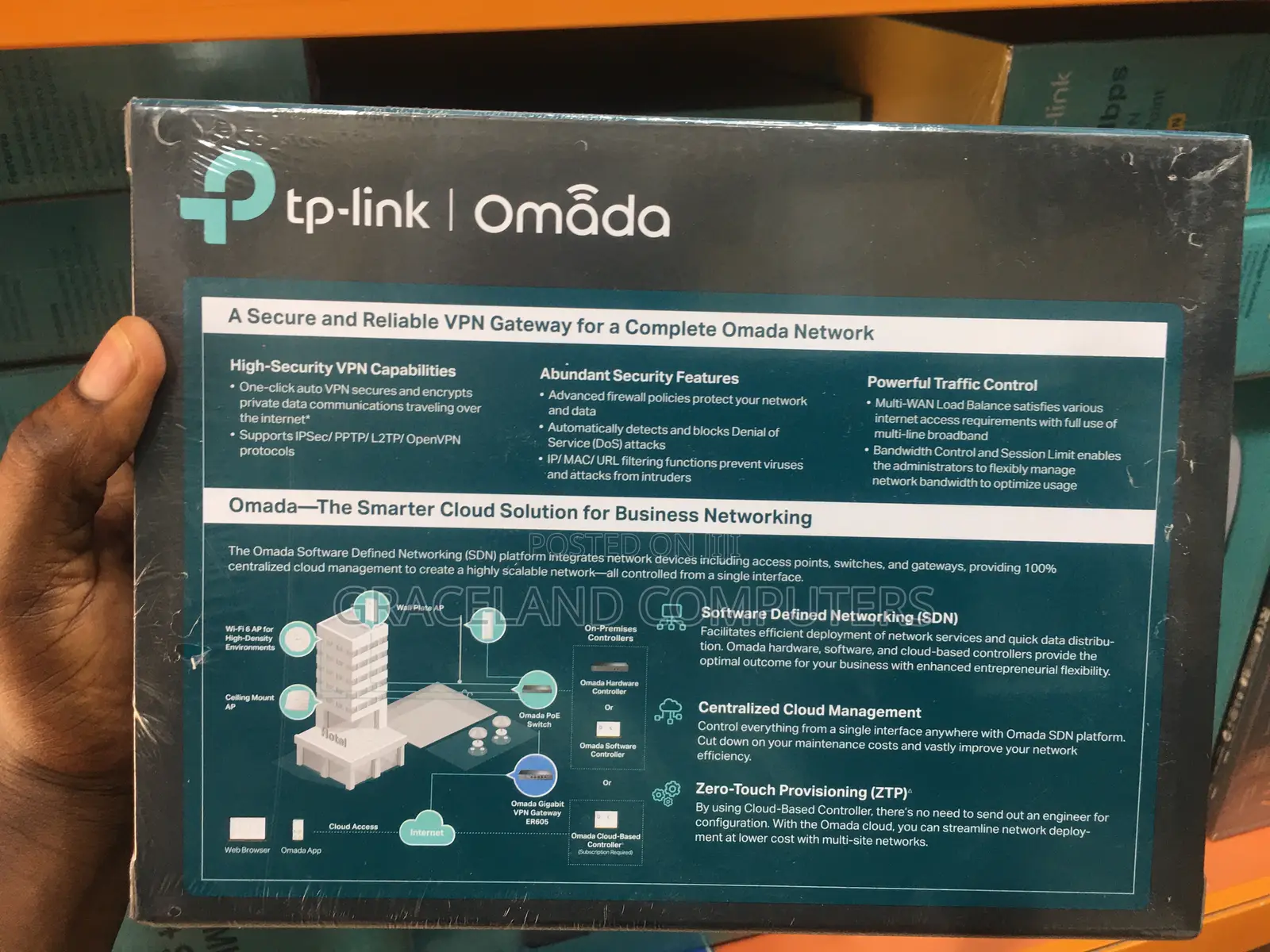 Tp-Link Er605 Omada Gigabit VPN Gateway