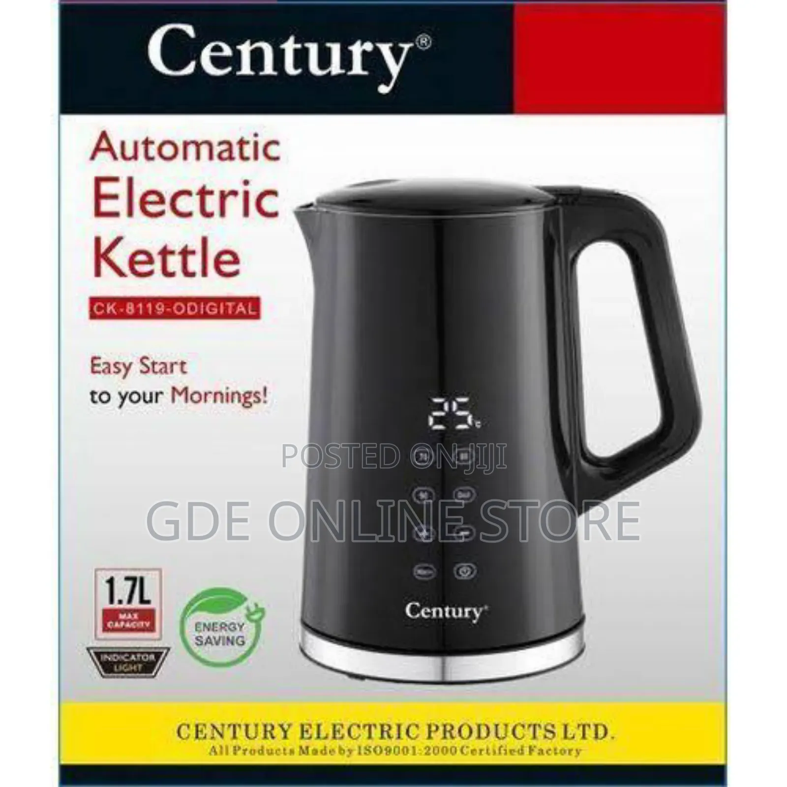 Century Electric Kettle 1.7l