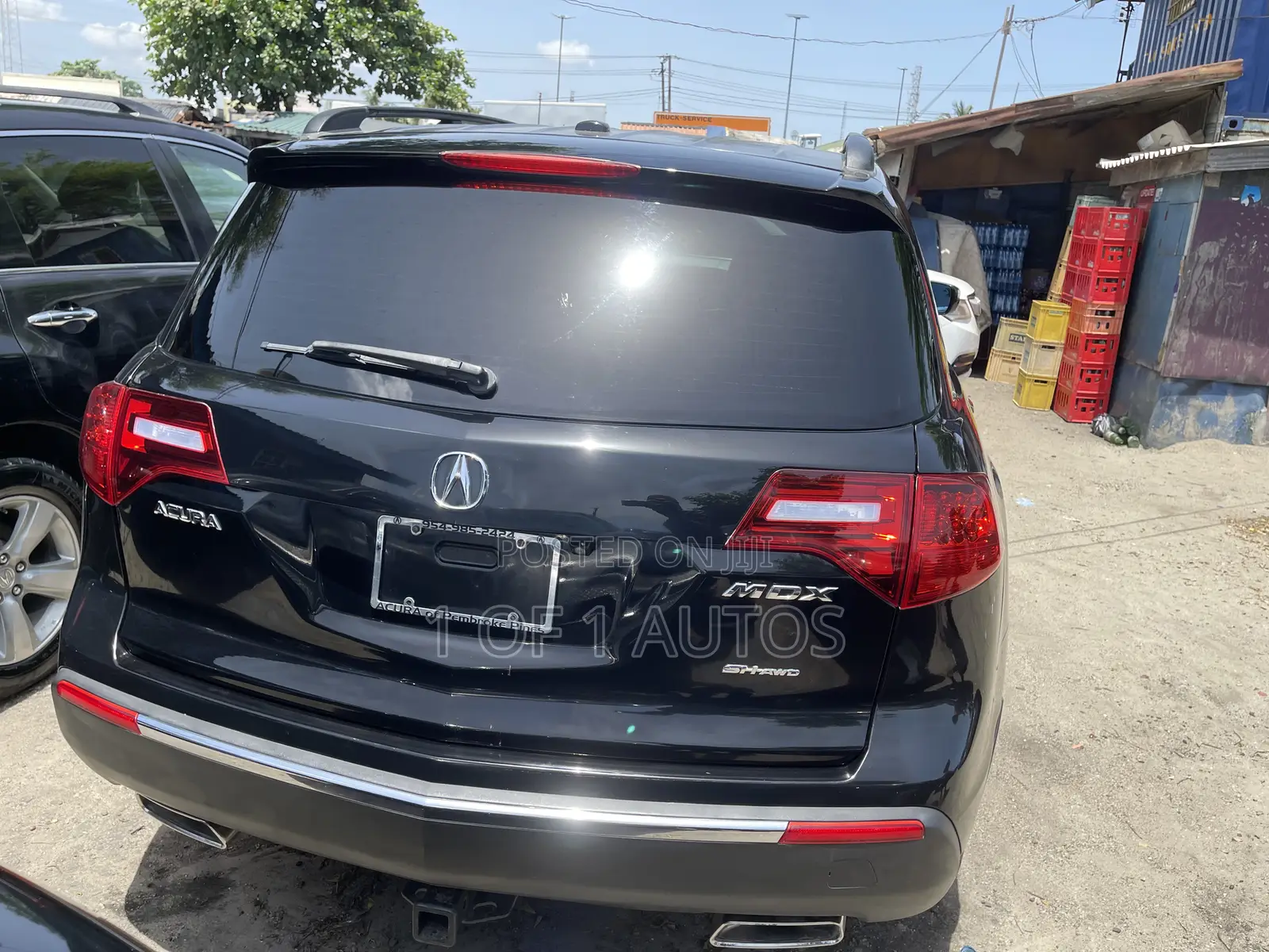 Acura MDX Advance Package SUV AWD (3.7L 6cyl 6A) 2010 Black