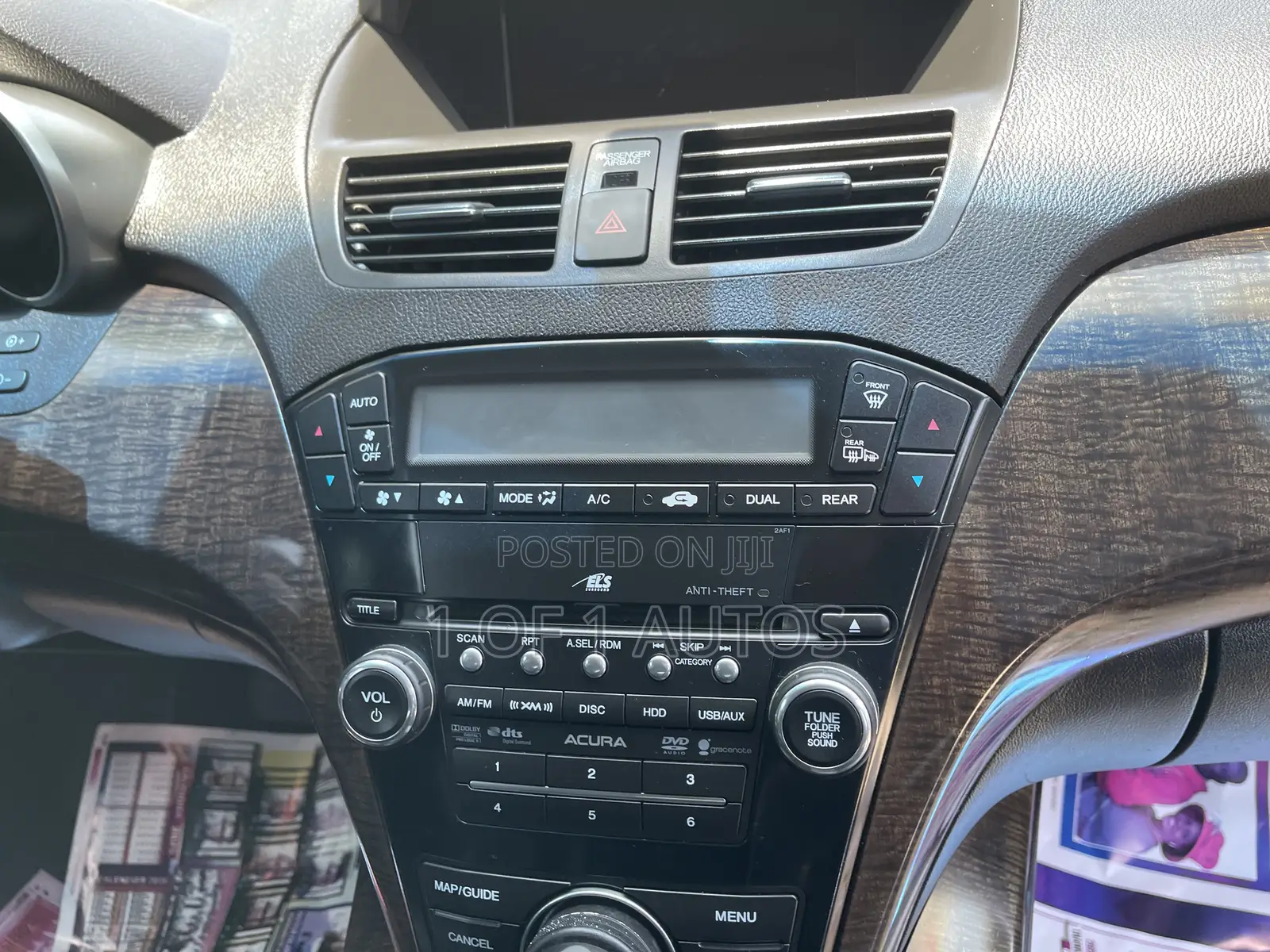 Acura MDX Advance Package SUV AWD (3.7L 6cyl 6A) 2010 Black
